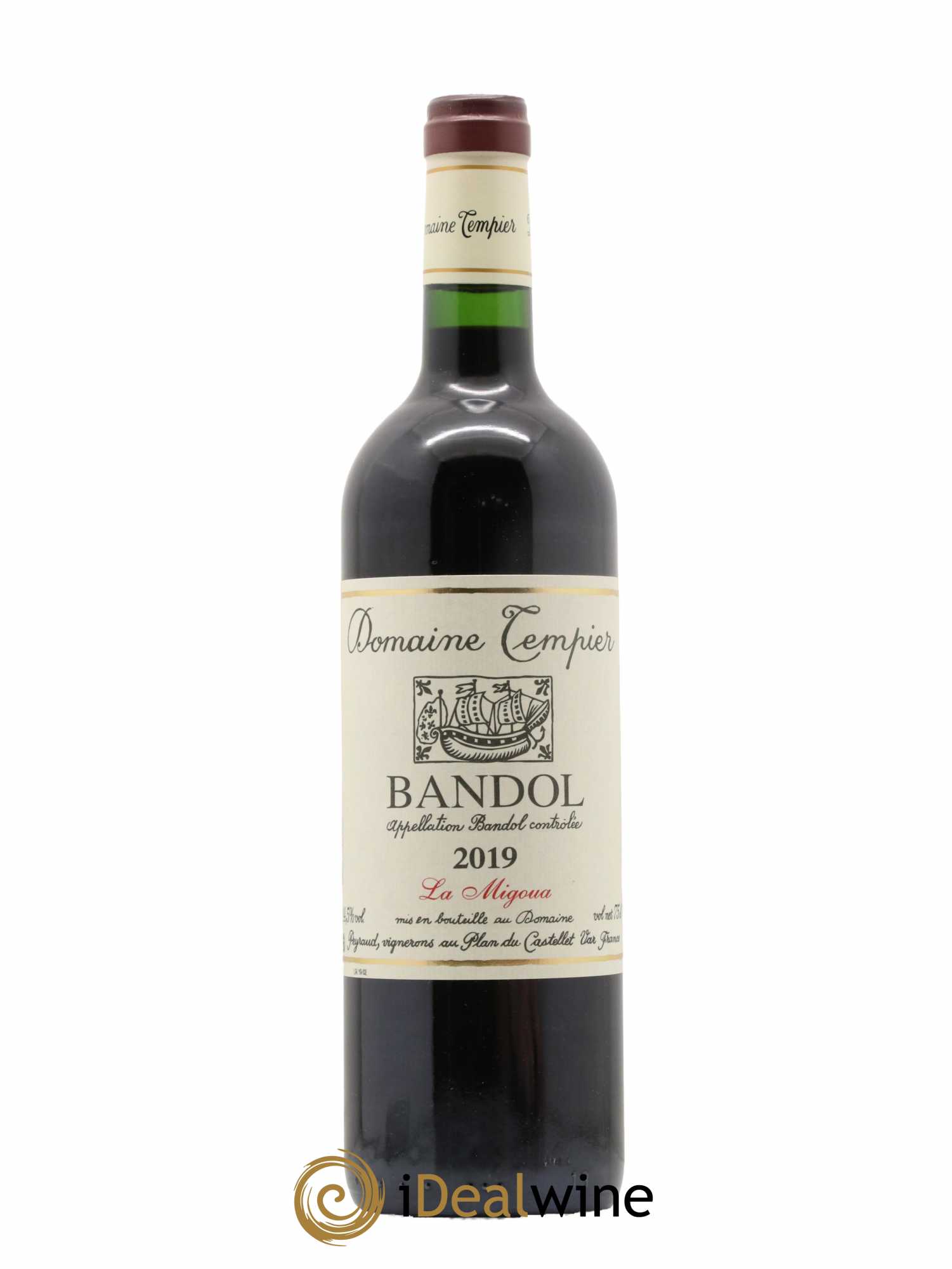 Bandol Domaine Tempier Cuvée La Migoua Famille Peyraud 2019 - Lot de 1 bouteille - 0