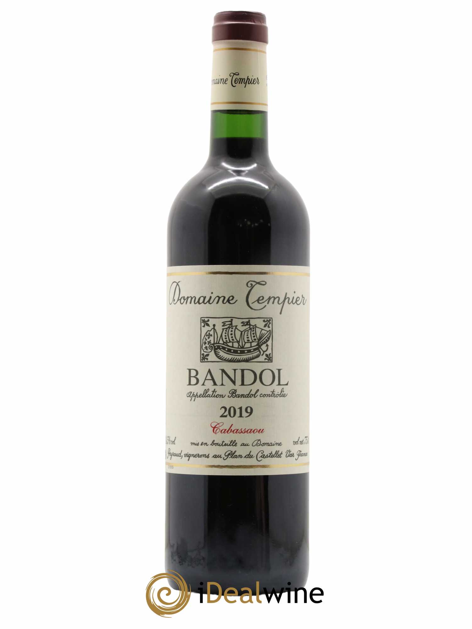 Bandol Domaine Tempier Cuvée Cabassaou Famille Peyraud 2019 - Lot de 1 bouteille - 0