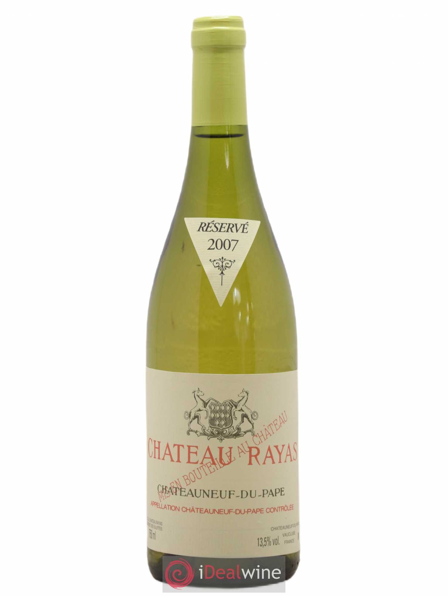 Châteauneuf-du-Pape Château Rayas Emmanuel Reynaud 2007 - Lot de 1 bouteille - 0