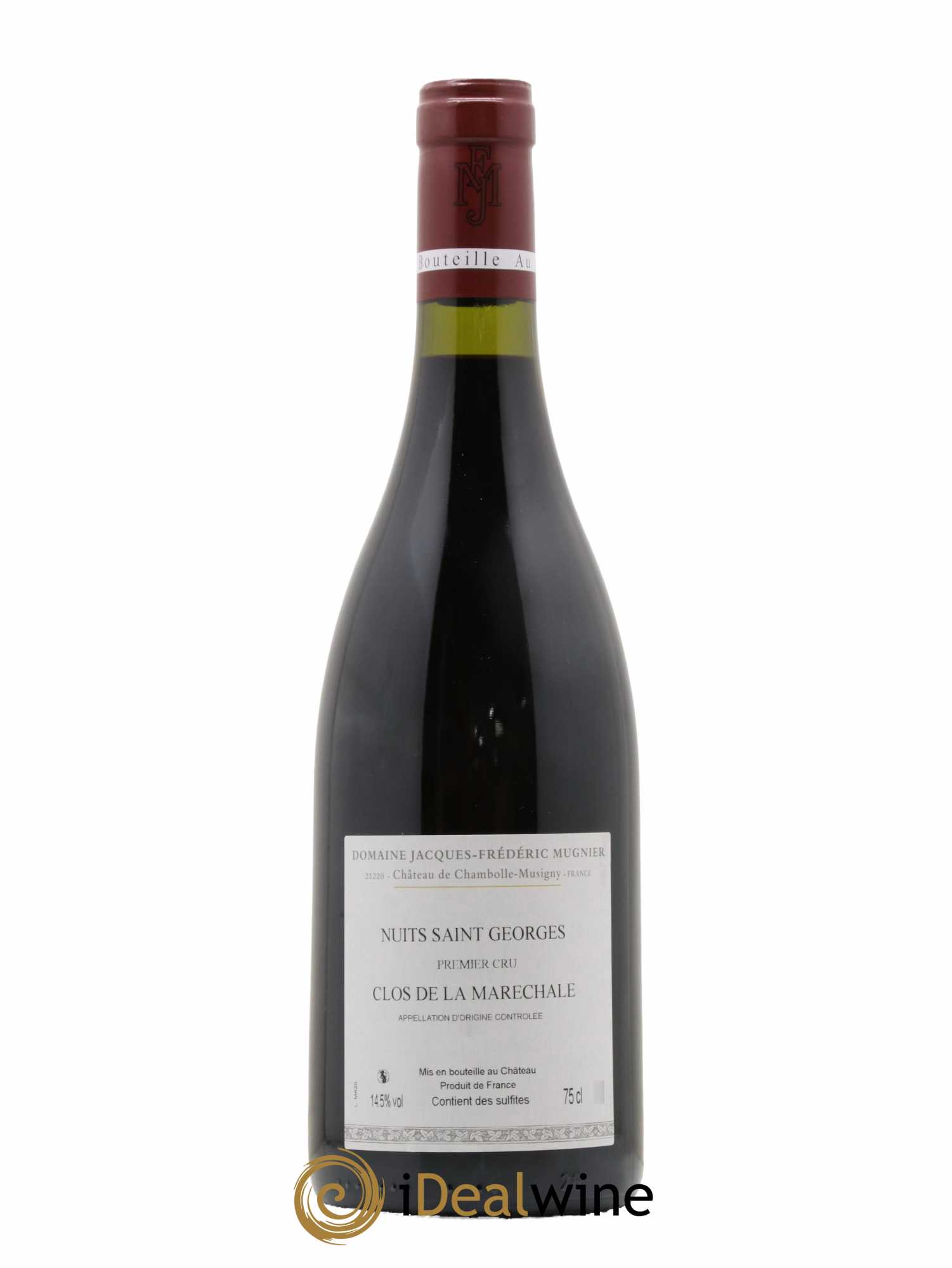 Nuits-Saint-Georges 1er Cru Clos de La Maréchale Jacques-Frédéric Mugnier 2020 - Lot de 1 bouteille - 1