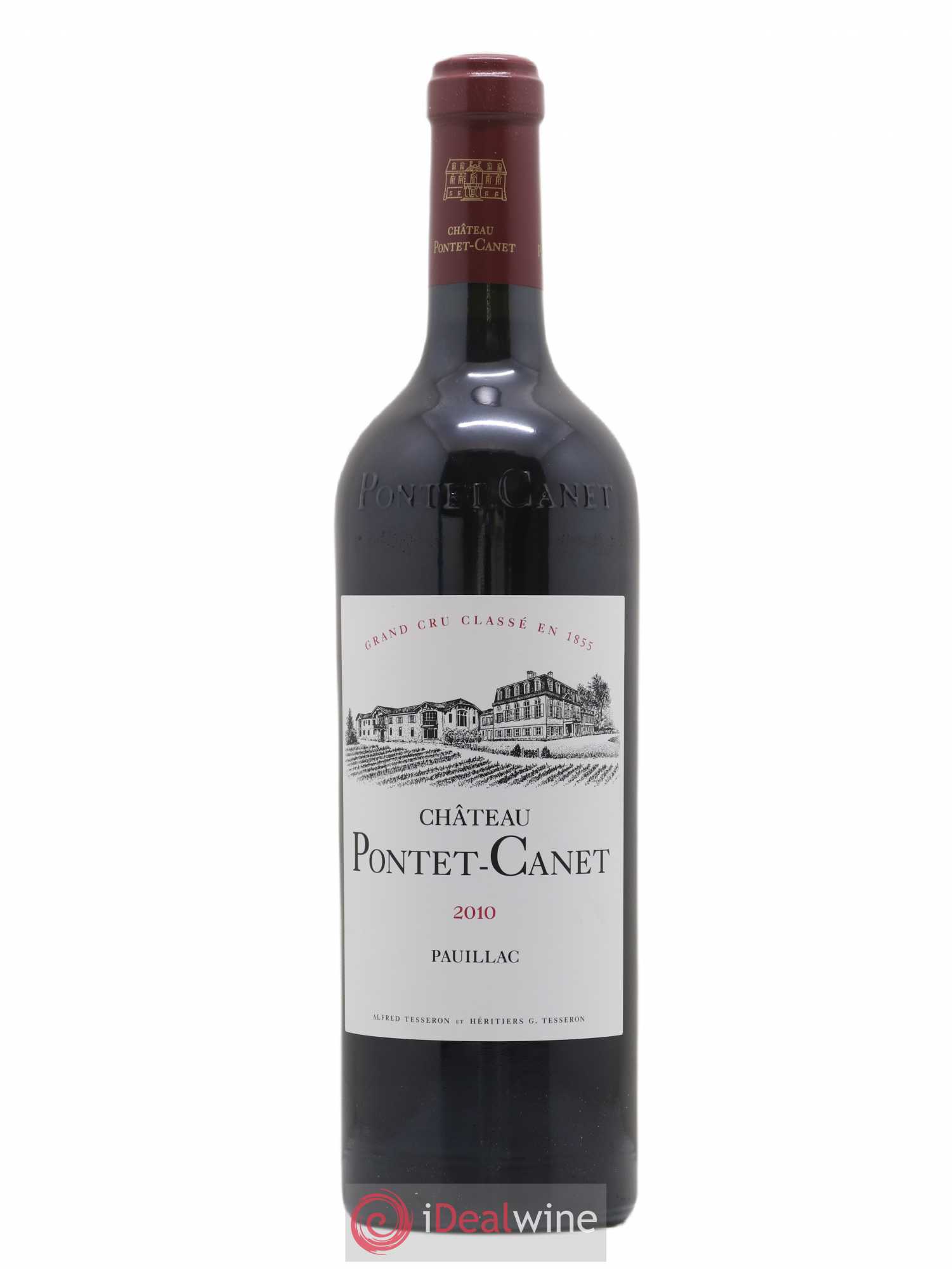 Château Pontet Canet 5ème Grand Cru Classé 2010 - Lot de 1 bouteille - 0