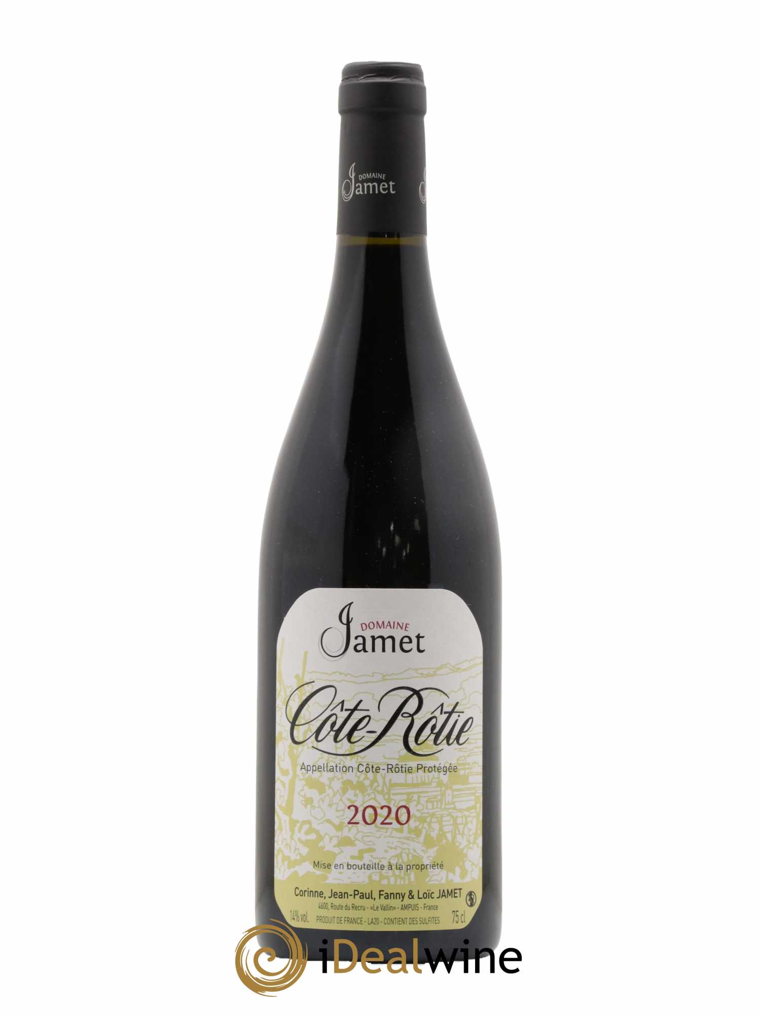 Côte-Rôtie Jamet (Domaine) 2020 - Lot de 1 bouteille - 0