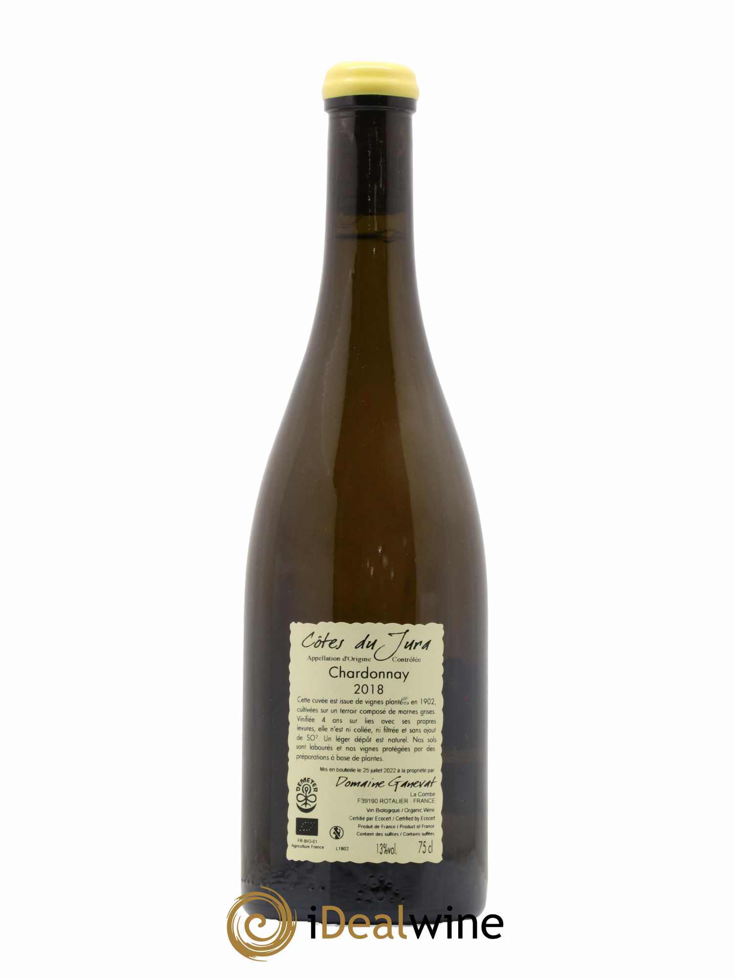 Côtes du Jura Les Chalasses Vieilles Vignes Jean-François Ganevat (Domaine) 2018 - Lot de 1 bouteille - 1