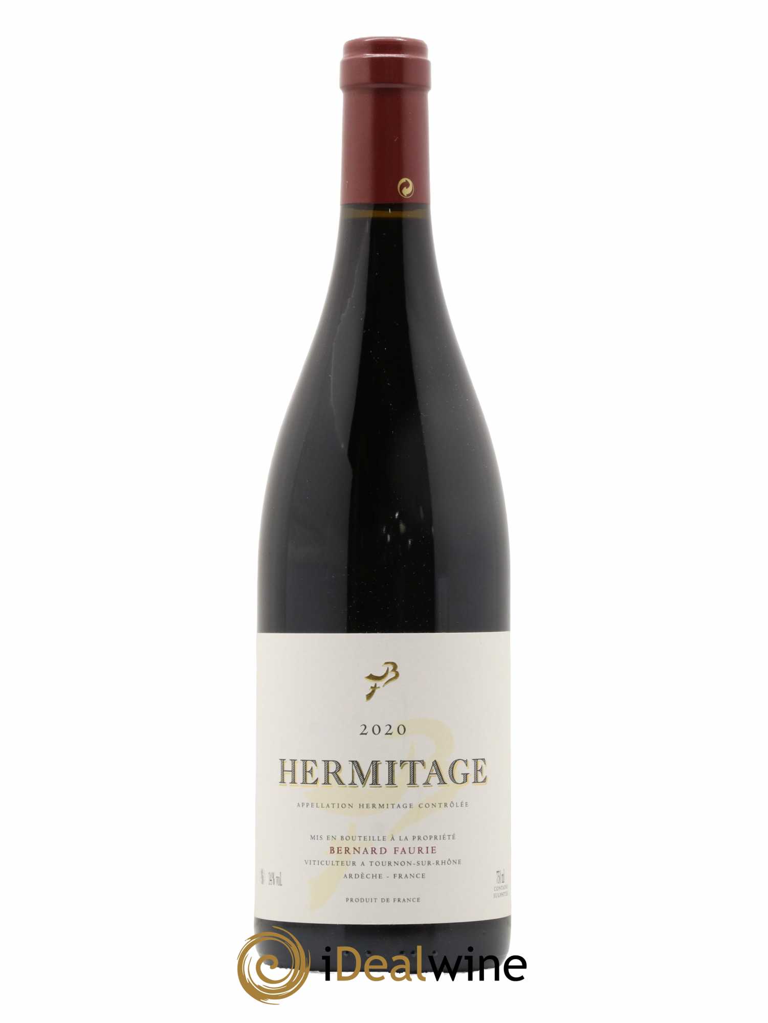 Hermitage Les Bessards (capsule rouge) Bernard Faurie 2020 - Lot de 1 bouteille - 0