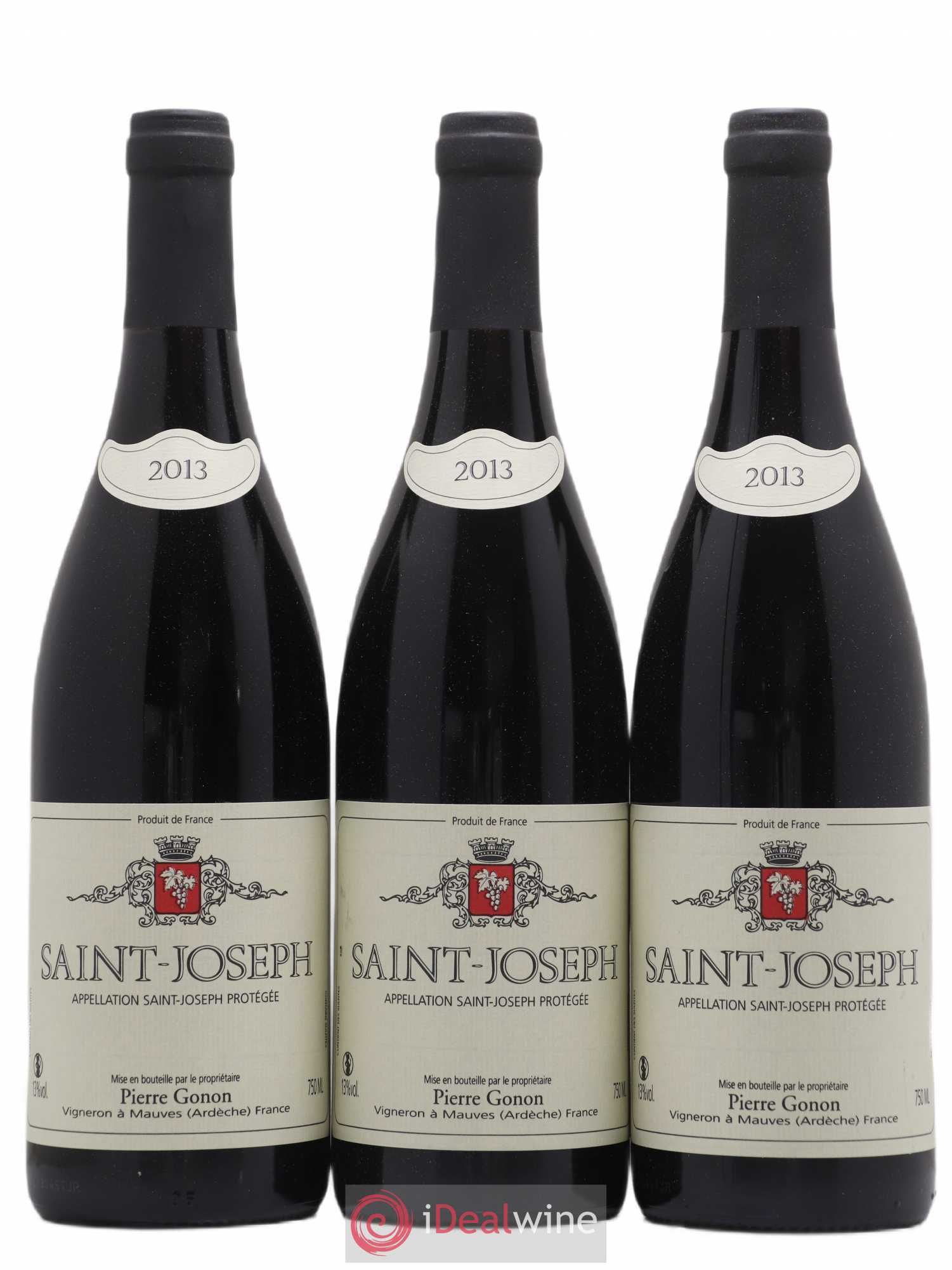 Saint-Joseph Gonon (Domaine) 2013 - Lot de 3 bouteilles - 0