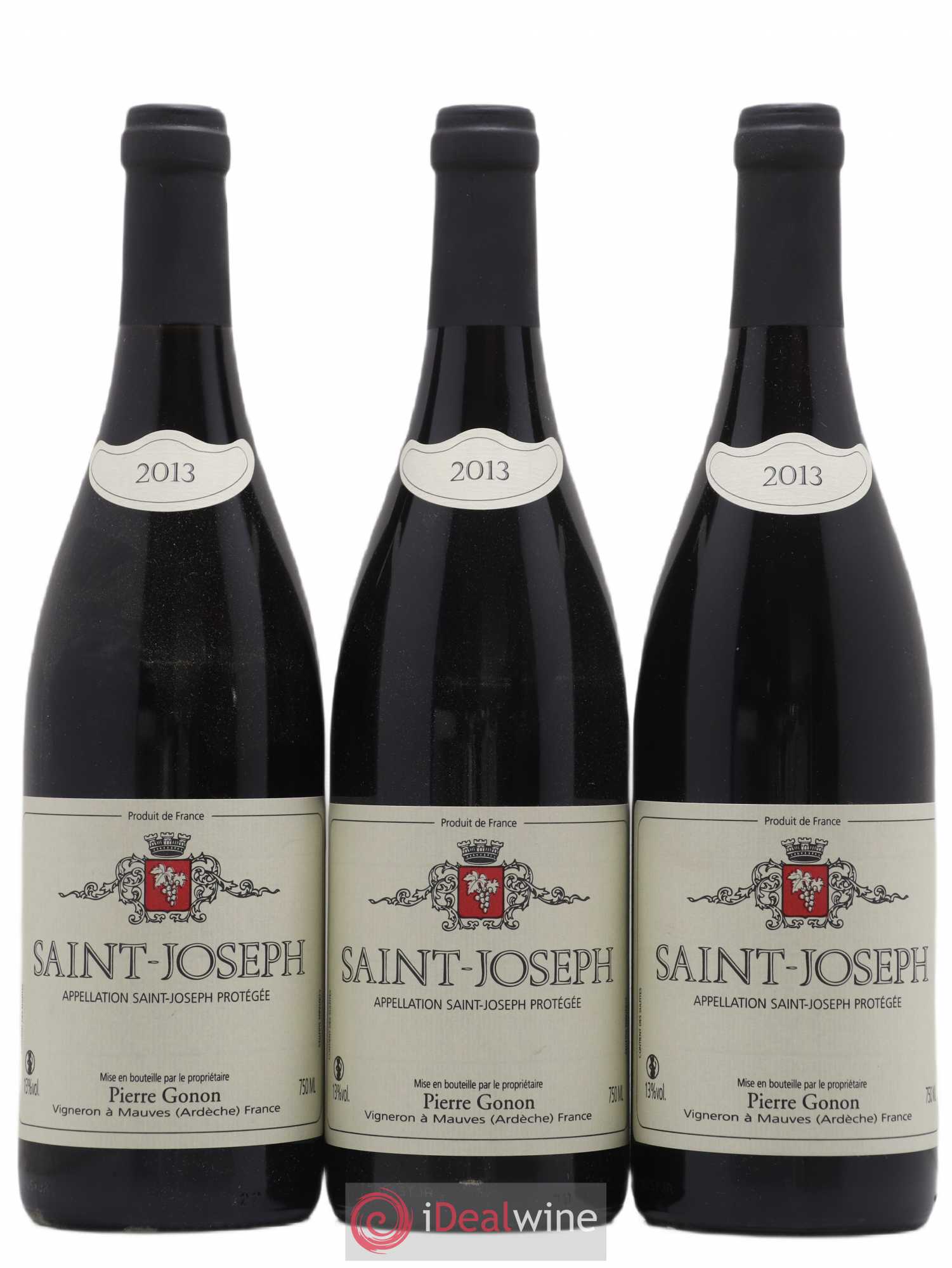 Saint-Joseph Gonon (Domaine) 2013 - Lot de 3 bouteilles - 0