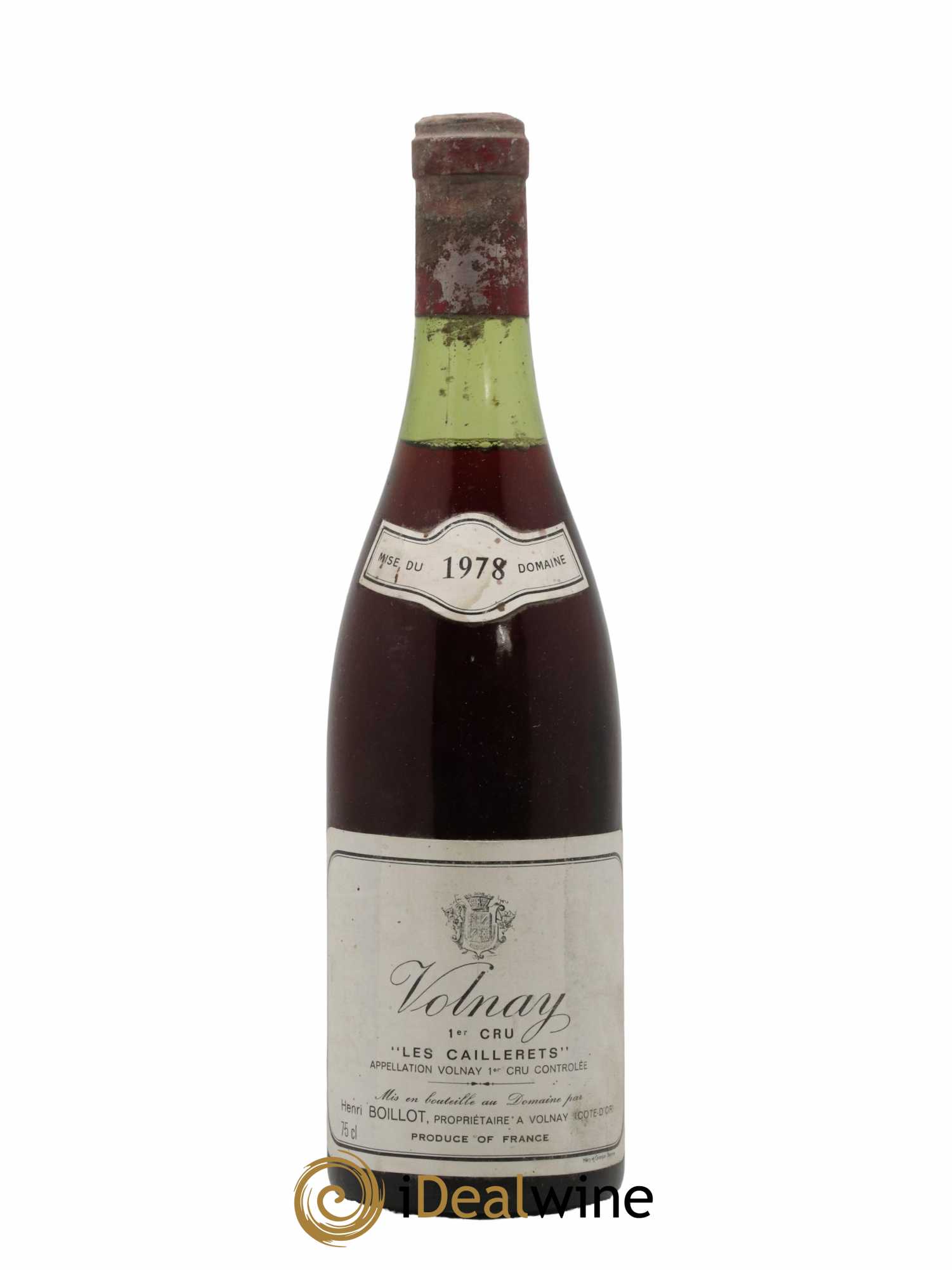 Volnay 1er Cru Les Caillerets Henri Boillot (Domaine) 1978 - Lot of 1 bottle - 0