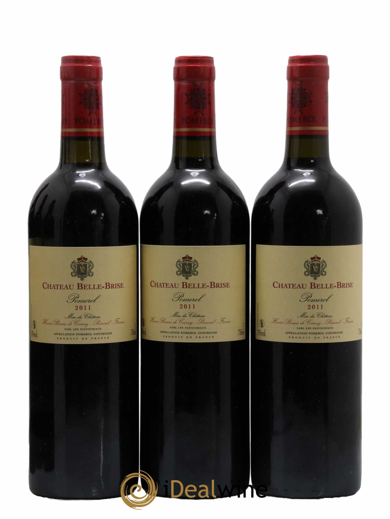 Château Belle-Brise 2011 - Lot of 6 bottles - 2