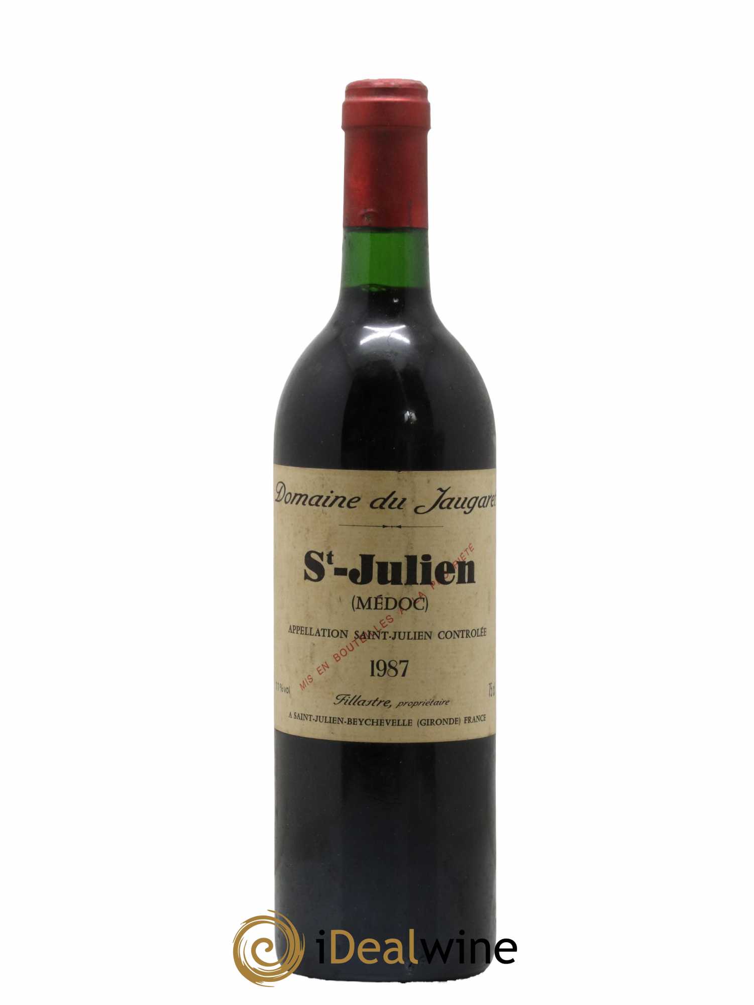 Domaine du Jaugaret 1987 - Lot de 1 bouteille - 0
