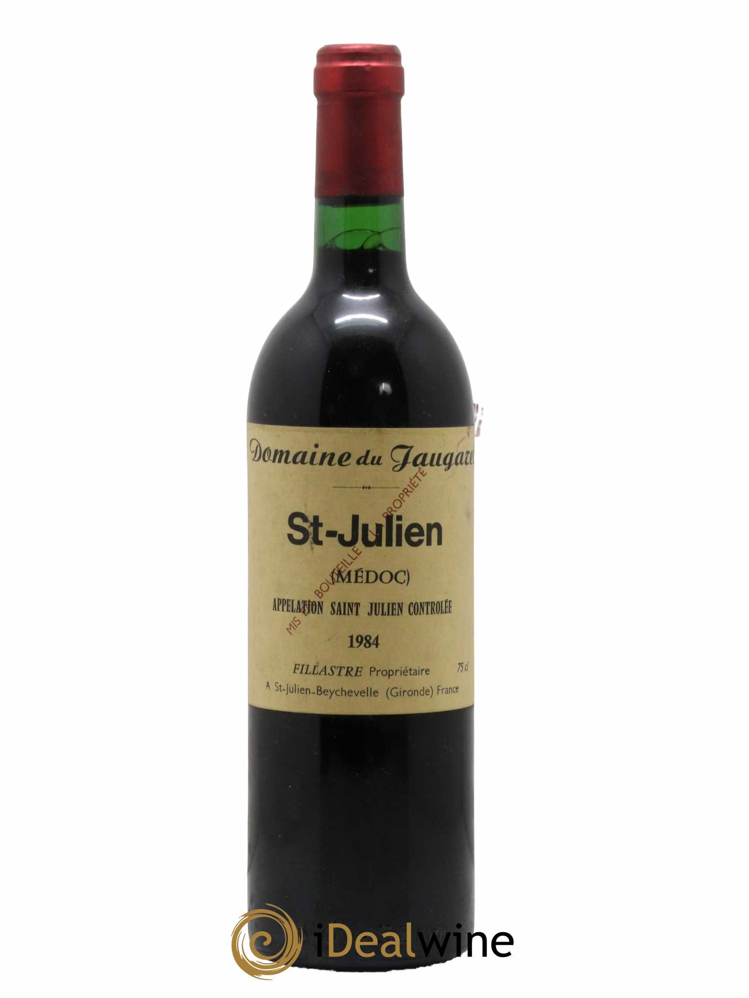 Domaine du Jaugaret 1984 - Lot de 1 bouteille - 0