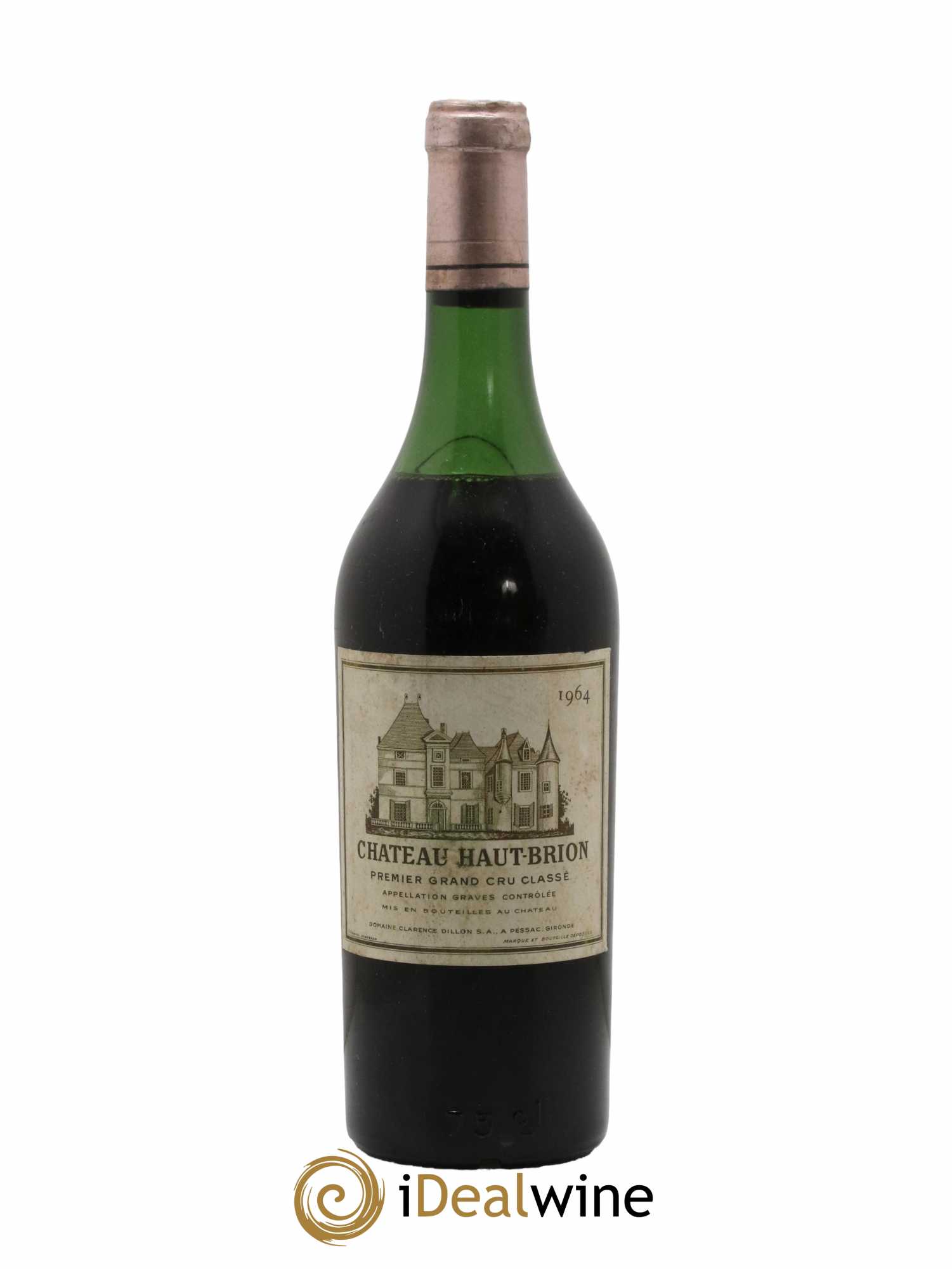 Château Haut Brion 1er Grand Cru Classé 1964 - Lot de 1 bouteille - 0
