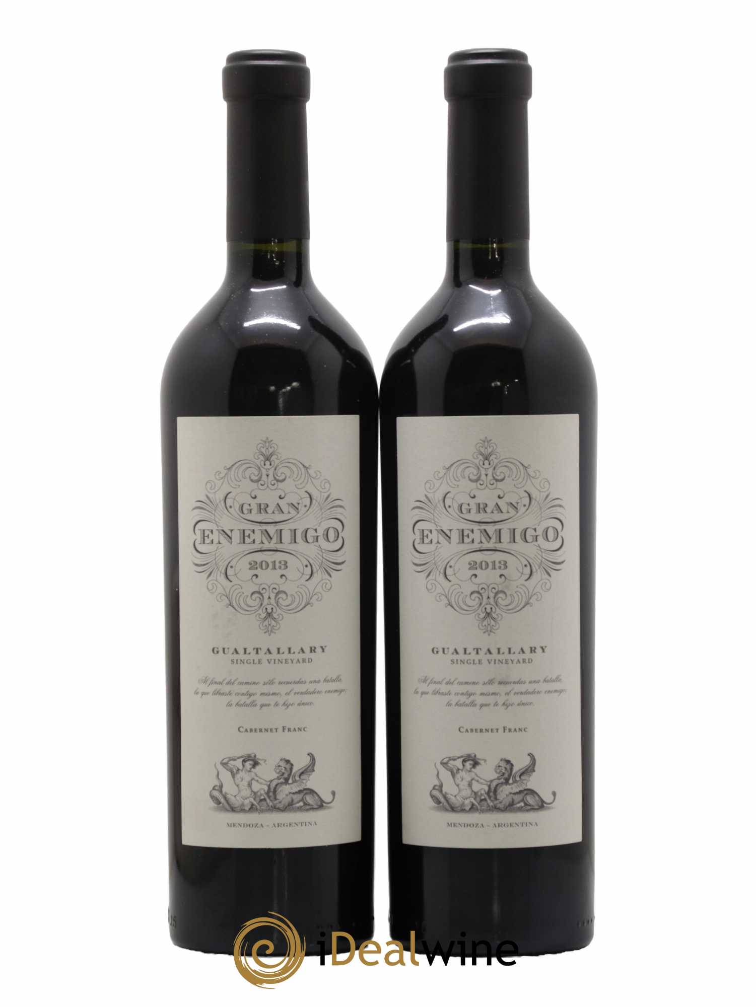 Mendoza Gran Enemigo Gualtallary Single Vineyard El Enemigo - 2013 - Lot of 2 bottles - 0