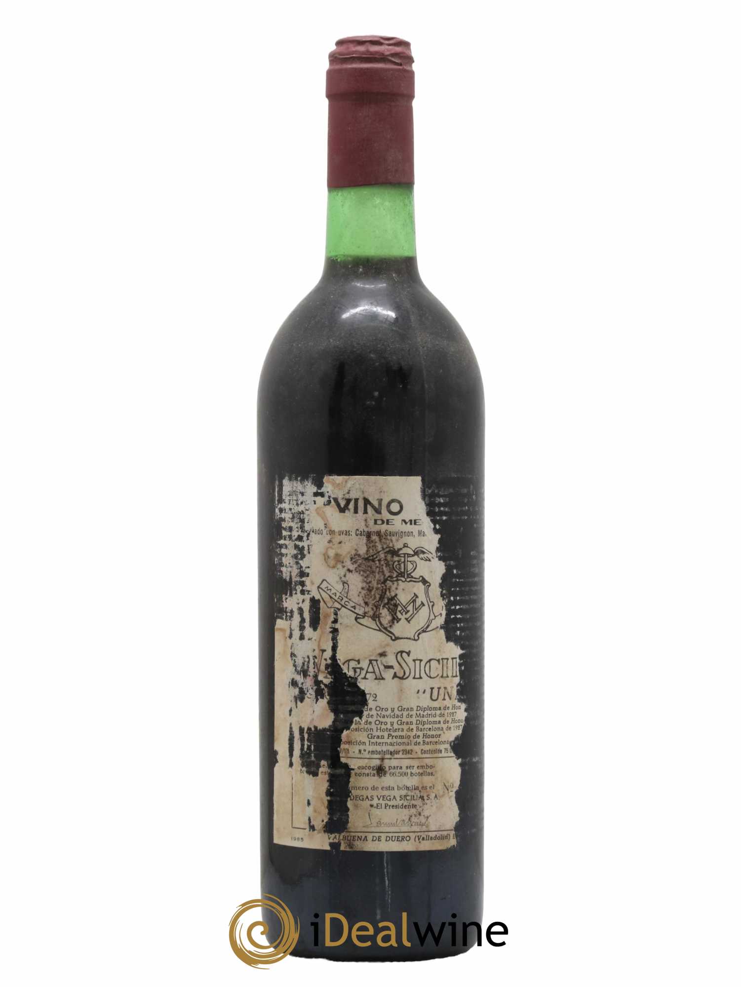 Ribera Del Duero DO Vega Sicilia Unico Famille Alvarez 1972 - Lot of 1 bottle - 0