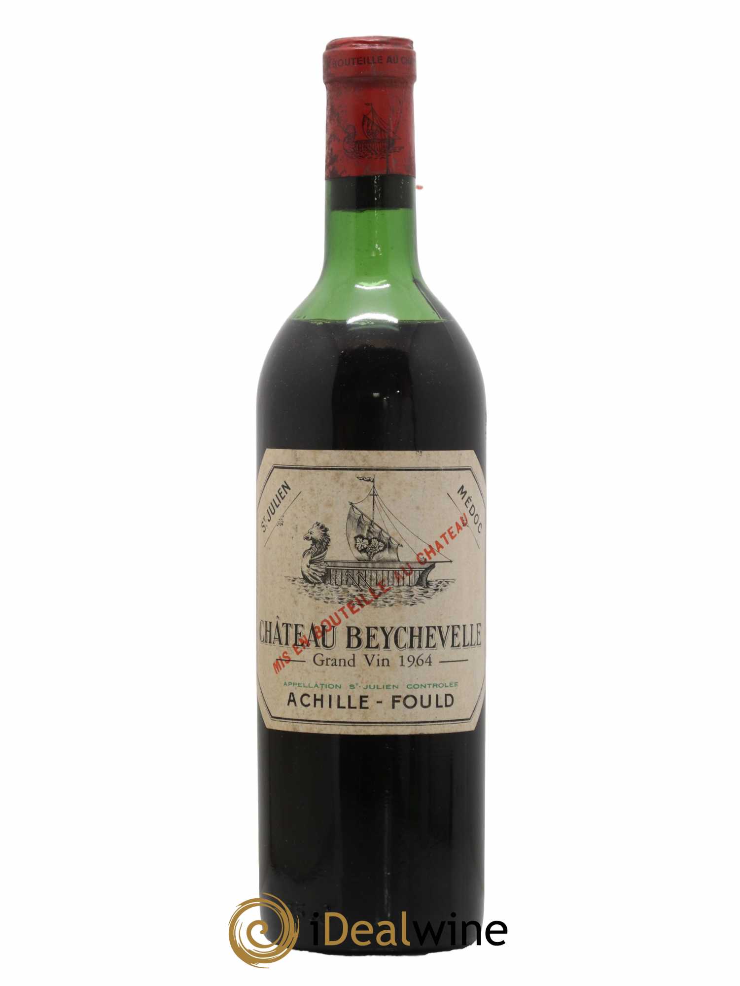 Château Beychevelle 4ème Grand Cru Classé 1964 - Lot de 1 bouteille - 0