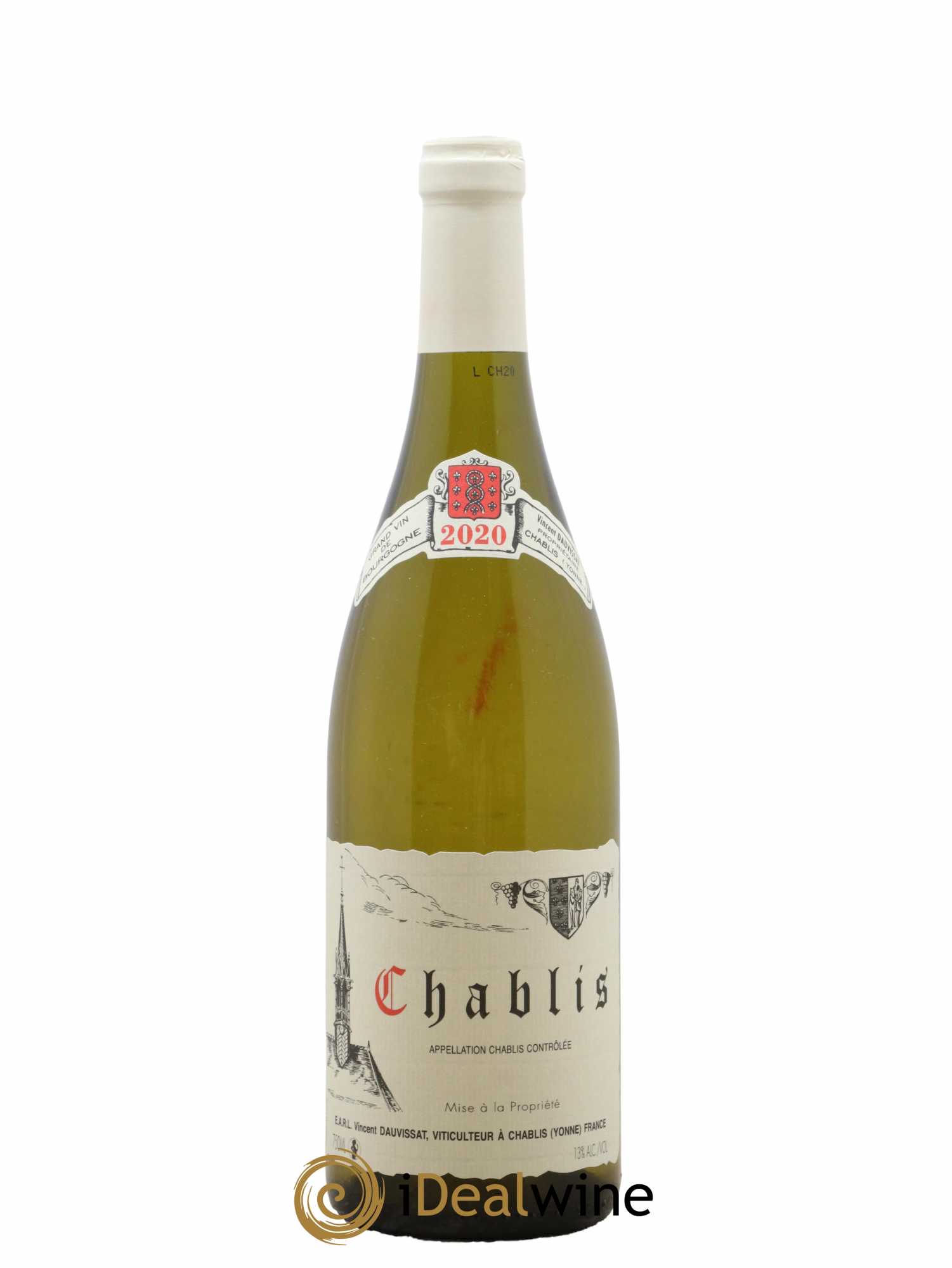 Chablis Vincent Dauvissat (Domaine) 2020 - Lot de 1 bouteille - 0