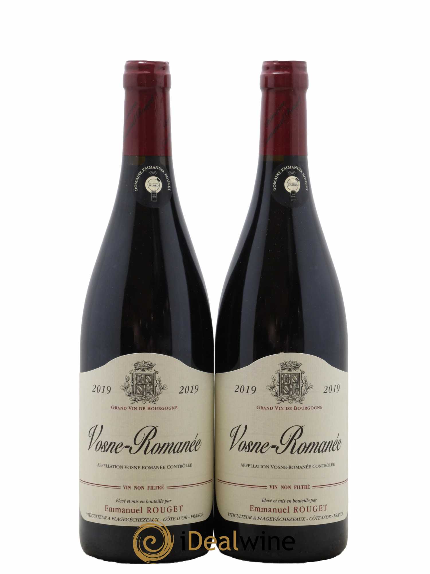 Vosne-Romanée Emmanuel Rouget 2019 - Lot of 2 bottles - 0