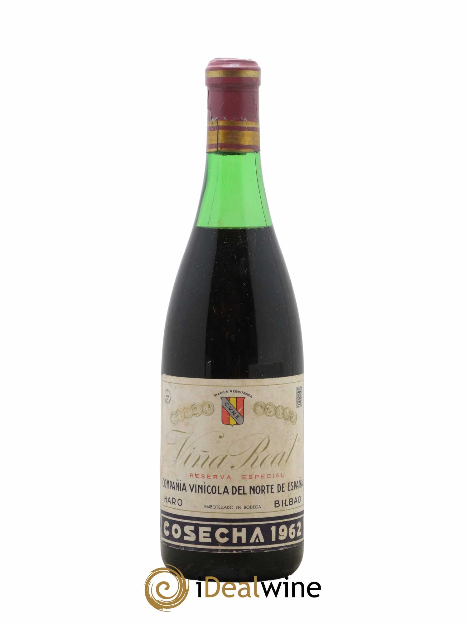 Rioja Vina Real Reserva Especial Compania Vinicola del Norte de Espana 1962 - Lot de 1 bouteille - 0