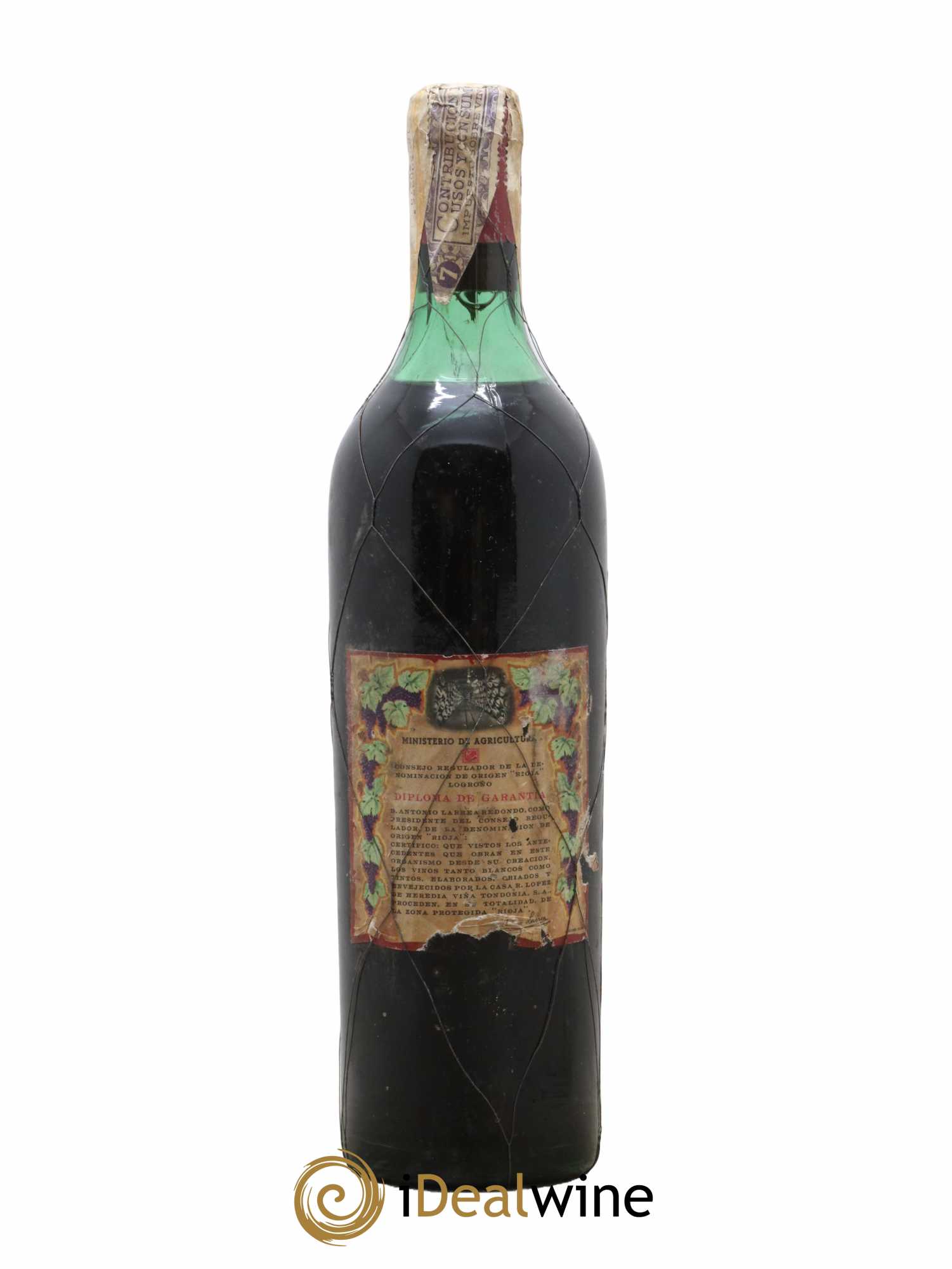 Rioja DOCA Reserva Vina Tondonia R. Lopez de Heredia 1934 - Lot de 1 bouteille - 1