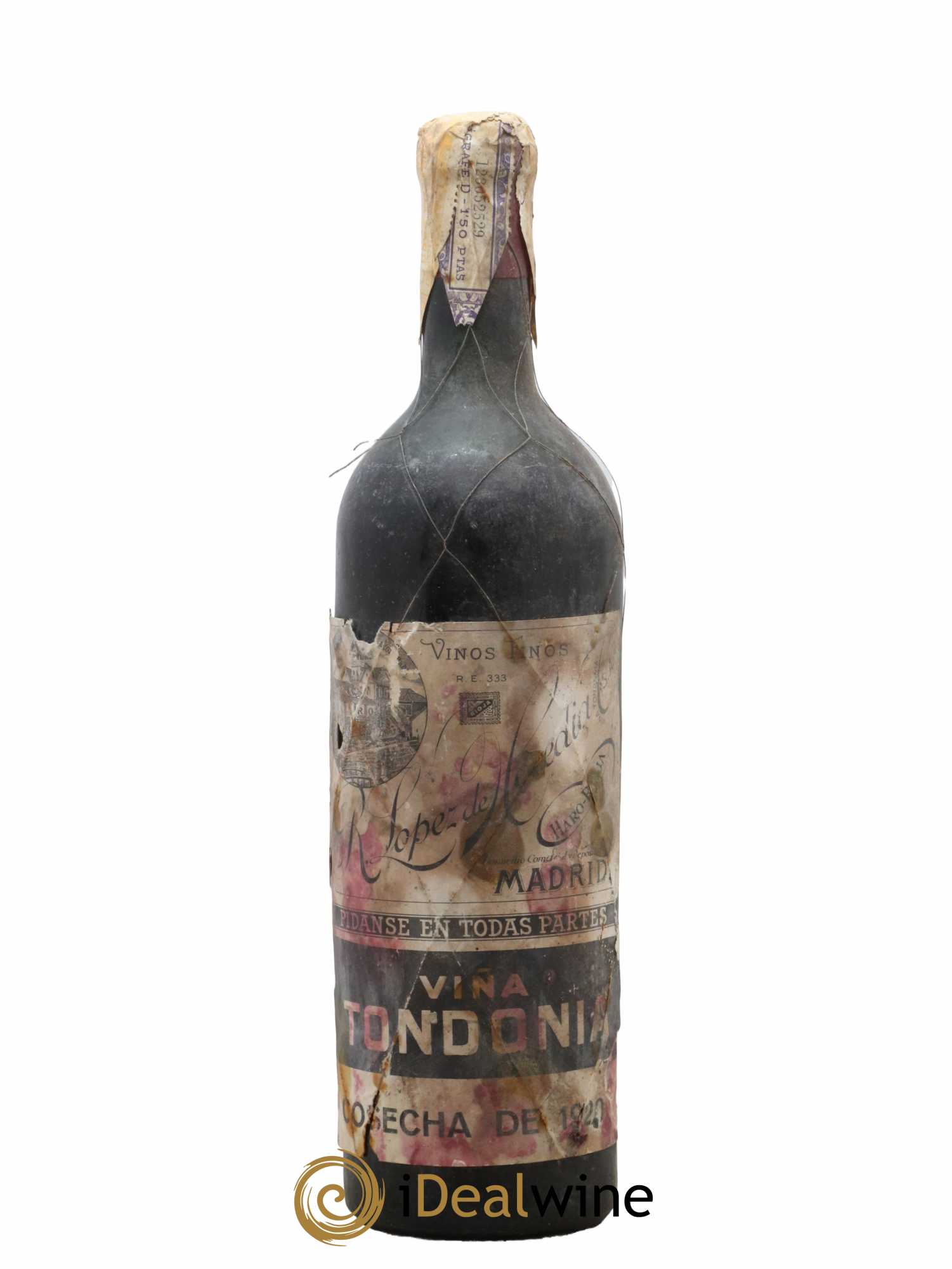Rioja DOCA Reserva Vina Tondonia R. Lopez de Heredia 1920 - Posten von 1 Flasche - 0