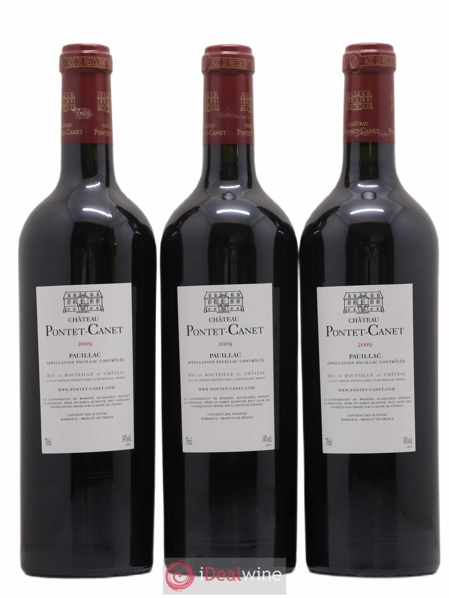 Château Pontet Canet 5ème Grand Cru Classé 2009 - Lot de 12 bouteilles - 4