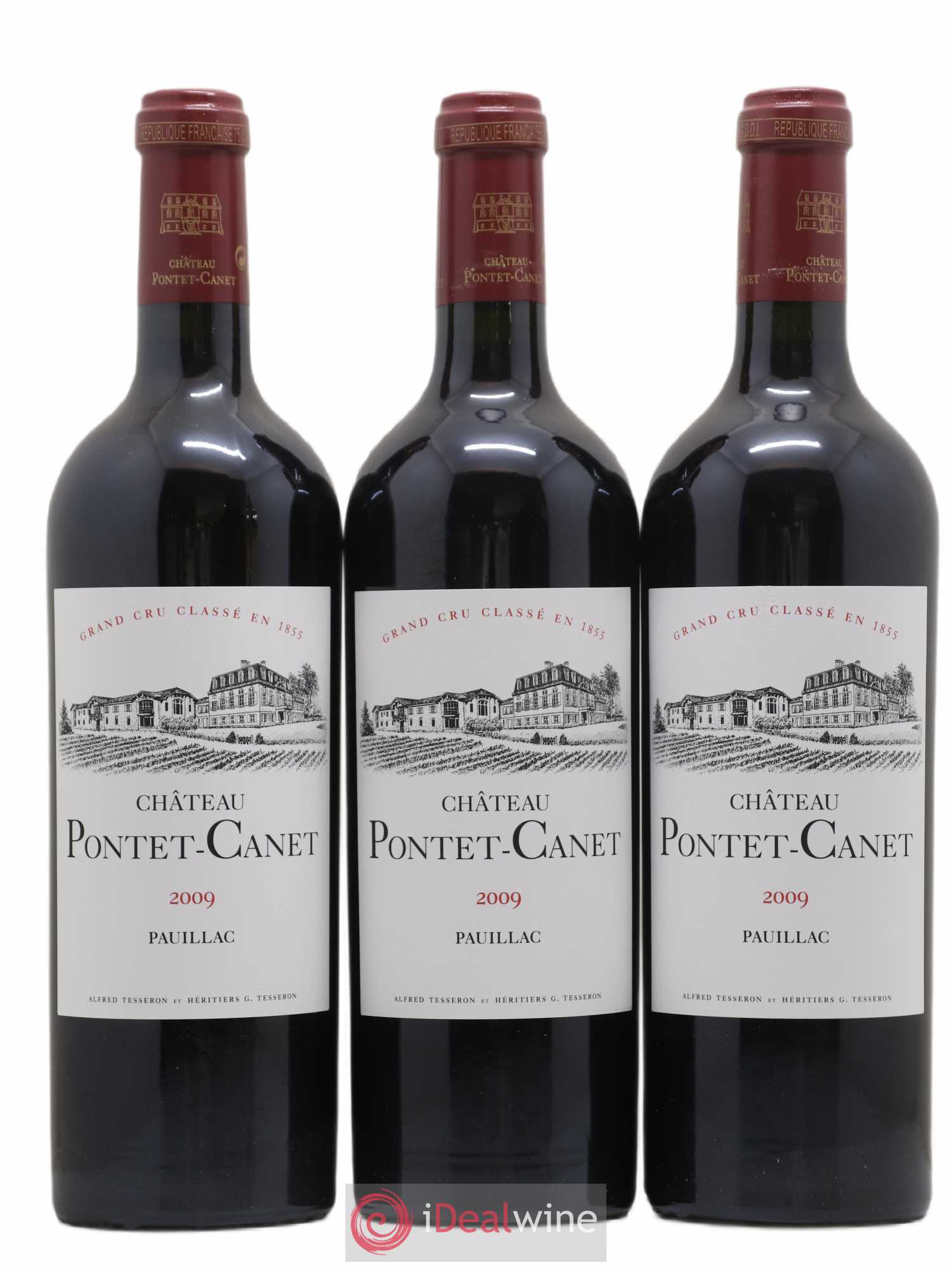 Château Pontet Canet 5ème Grand Cru Classé 2009 - Lot de 12 bouteilles - 7