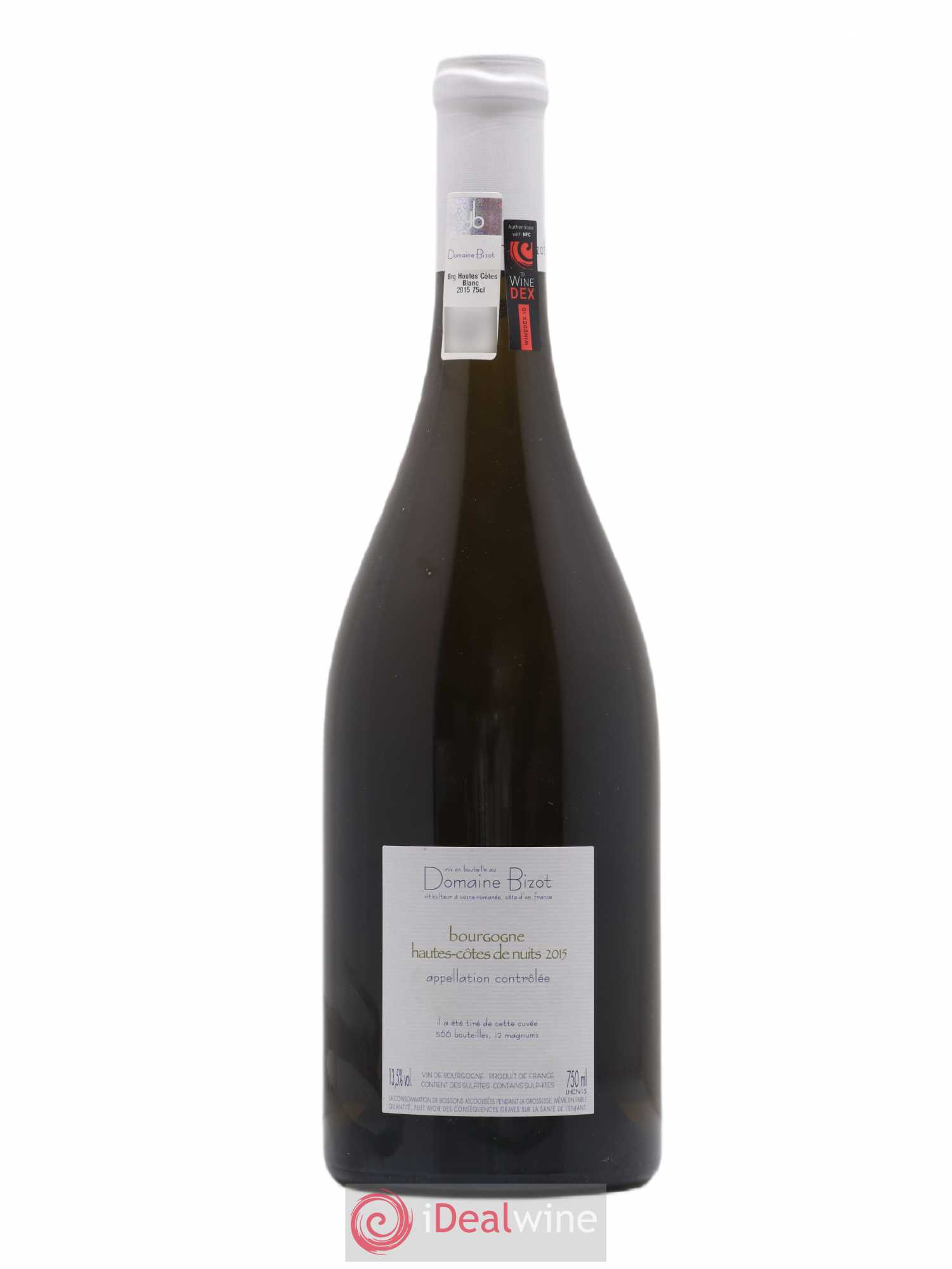 Hautes-Côtes de Nuits Bizot (Domaine) 2015 - Lot de 1 bouteille - 1