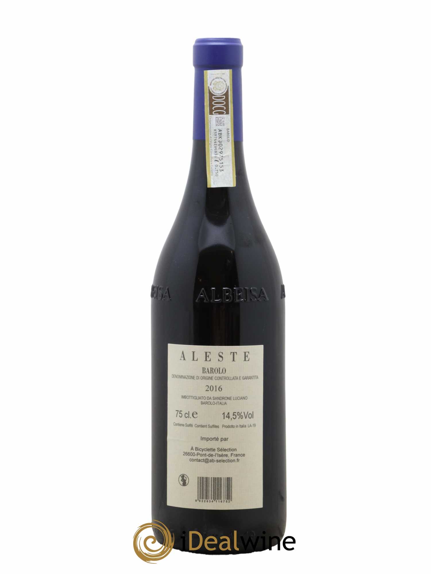 Barolo DOCG Aleste (anciennement Cannubi Boschis) Luciano Sandrone 2016 - Lotto di 1 bottiglia - 1