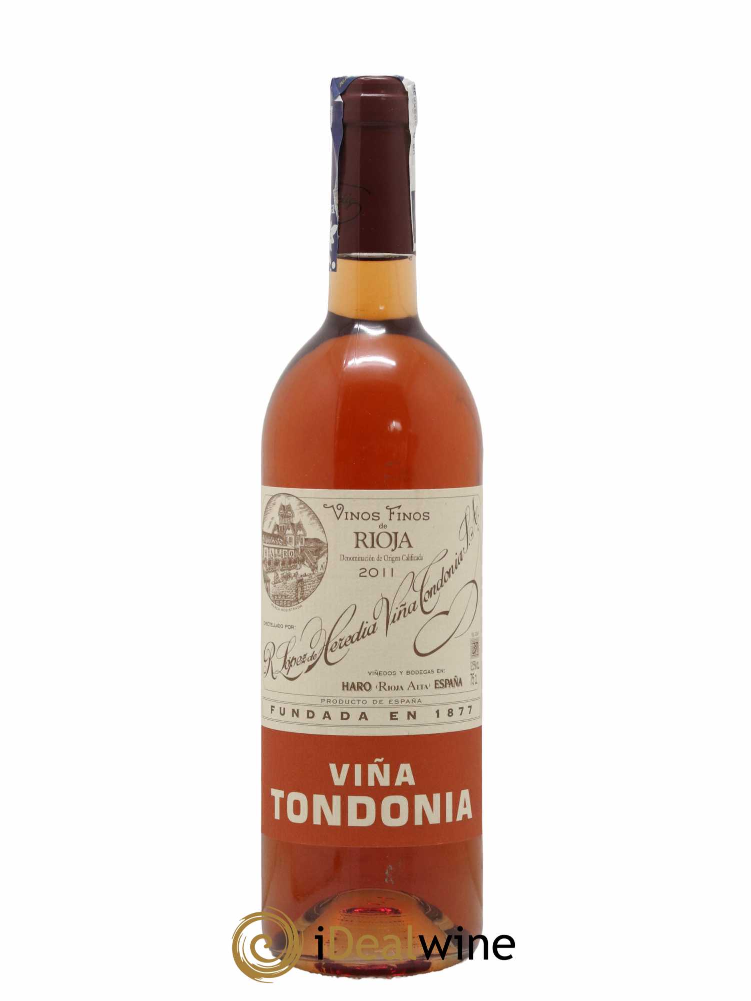 Rioja Gran Reserva Rosado Vina Tondonia R. Lopez de Heredia 2011 - Lot de 1 bouteille - 0