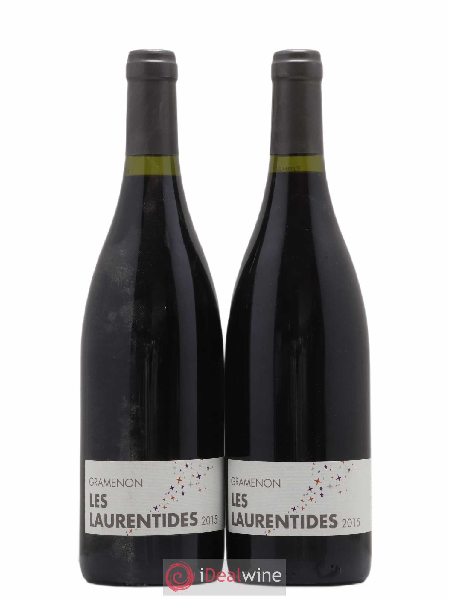 Côtes-du-Rhône Les Laurentides Gramenon (Domaine) 2015 - Lot de 2 bouteilles - 0