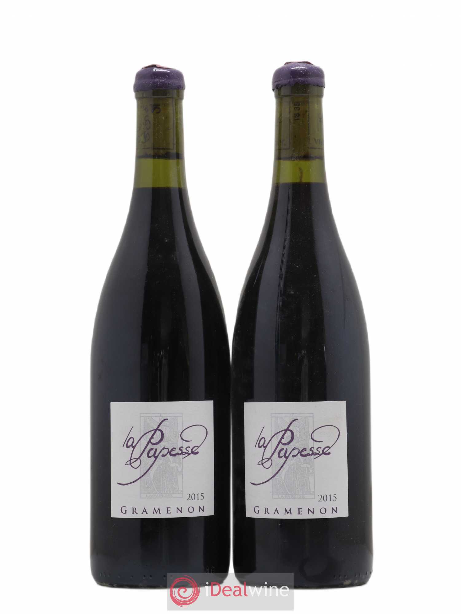 Vinsobres La Papesse Gramenon (Domaine) 2015 - Lot de 2 bouteilles - 0