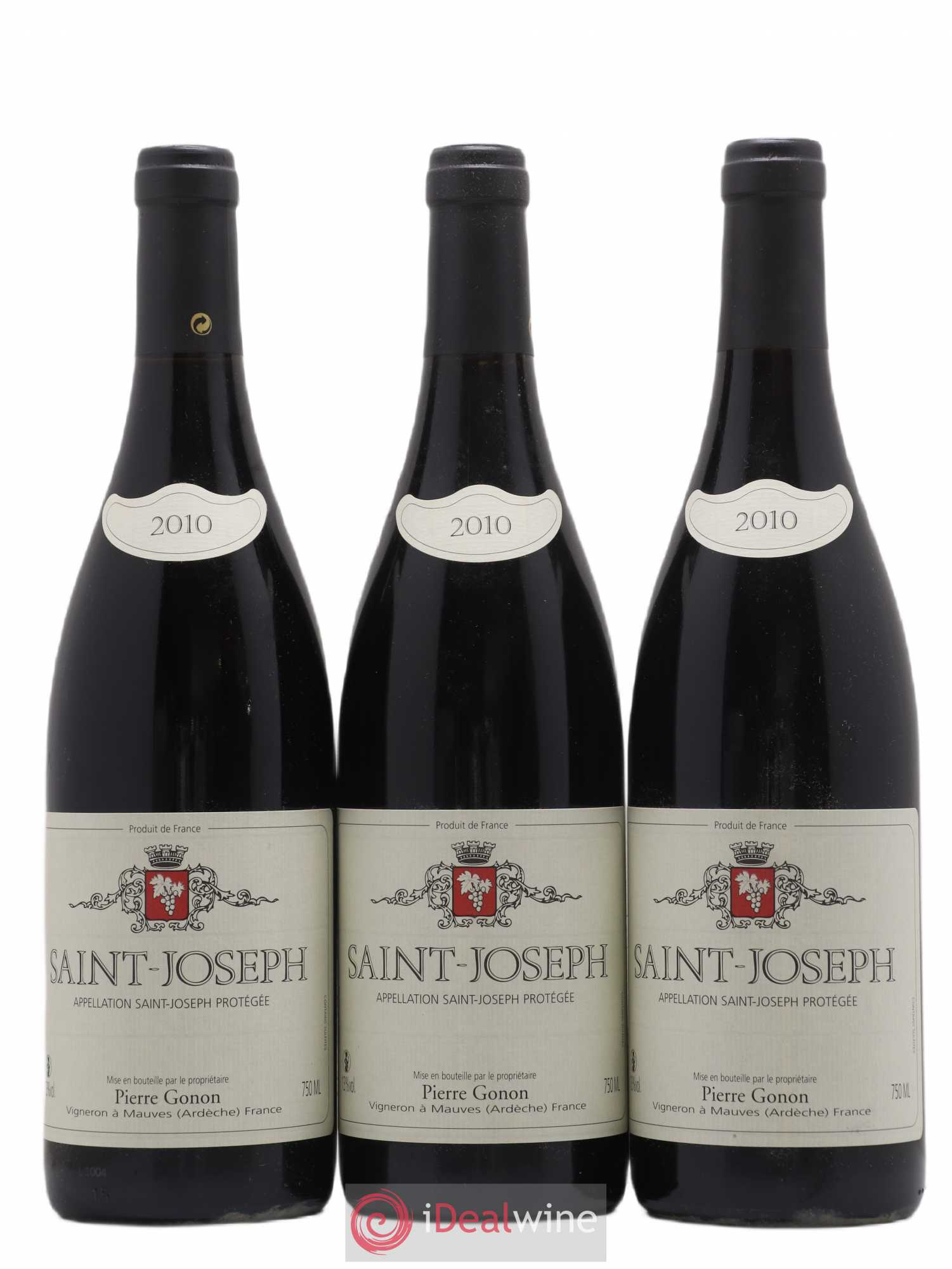 Saint-Joseph Gonon (Domaine) 2010 - Lot de 3 bouteilles - 0