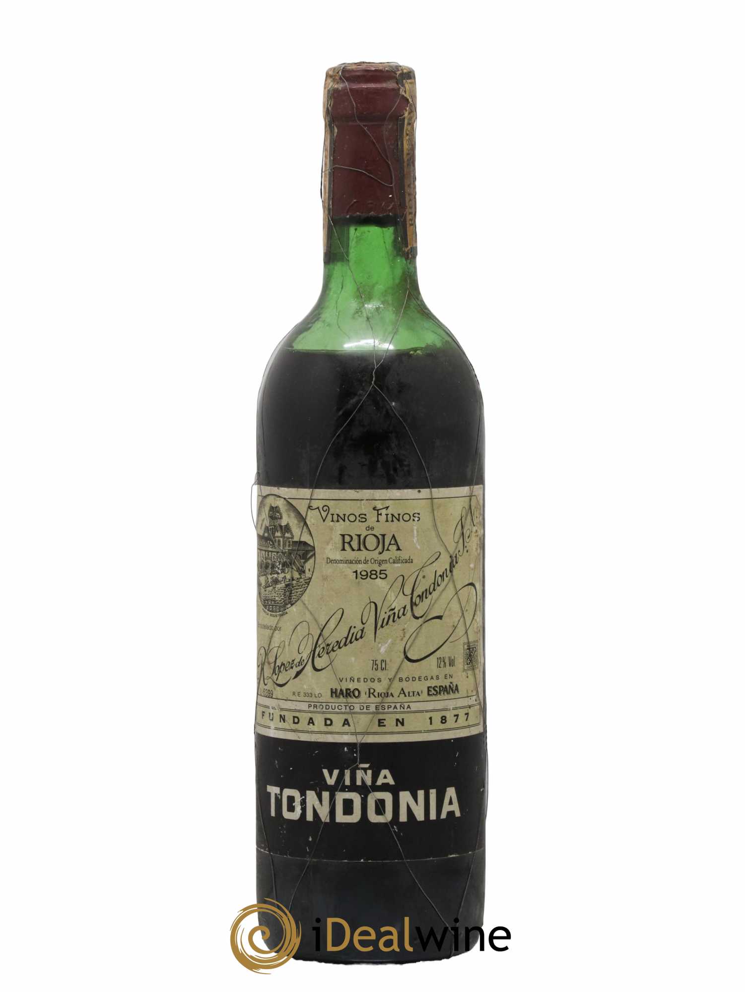 Rioja DOCA Reserva Vina Tondonia R. Lopez de Heredia 1985 - Posten von 1 Flasche - 0