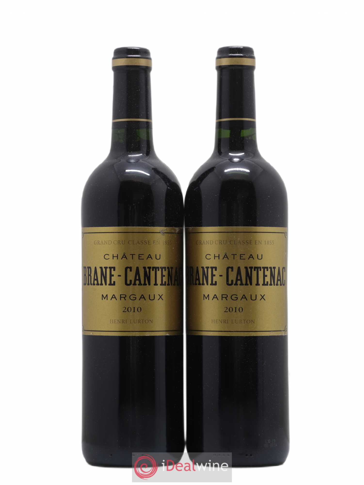 Château Brane Cantenac 2ème Grand Cru Classé 2010 - Lot de 2 bouteilles - 0