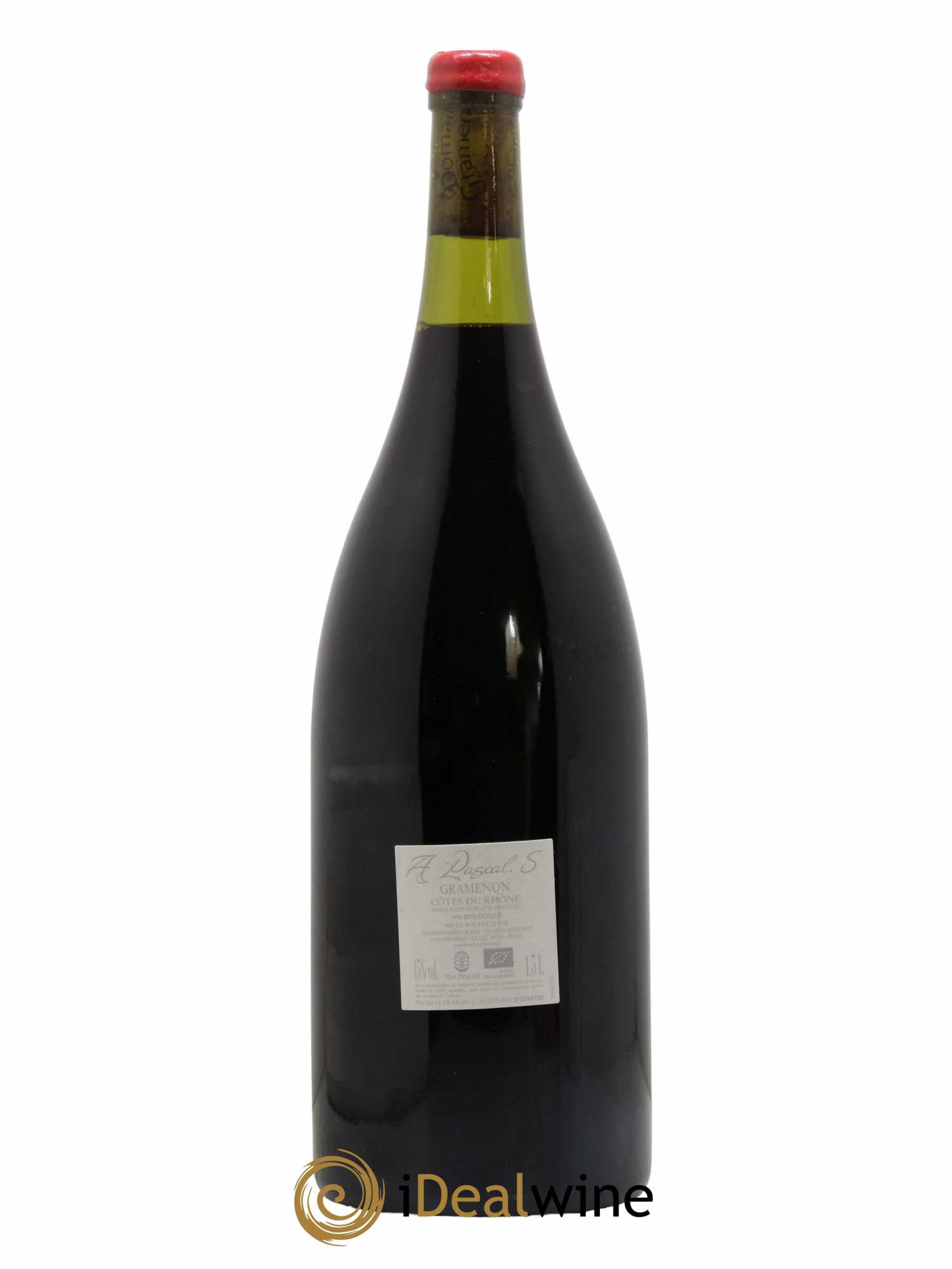 Côtes-du-Rhône A Pascal S. Gramenon (Domaine) 2019 - Lot de 1 magnum - 1