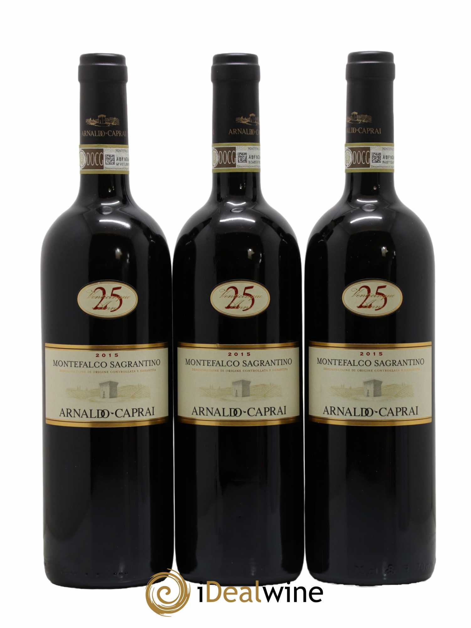 Sagrantino di Montefalco DOC 25 anni Arnaldo Caprai 2015 - Lot de 6 bouteilles - 2