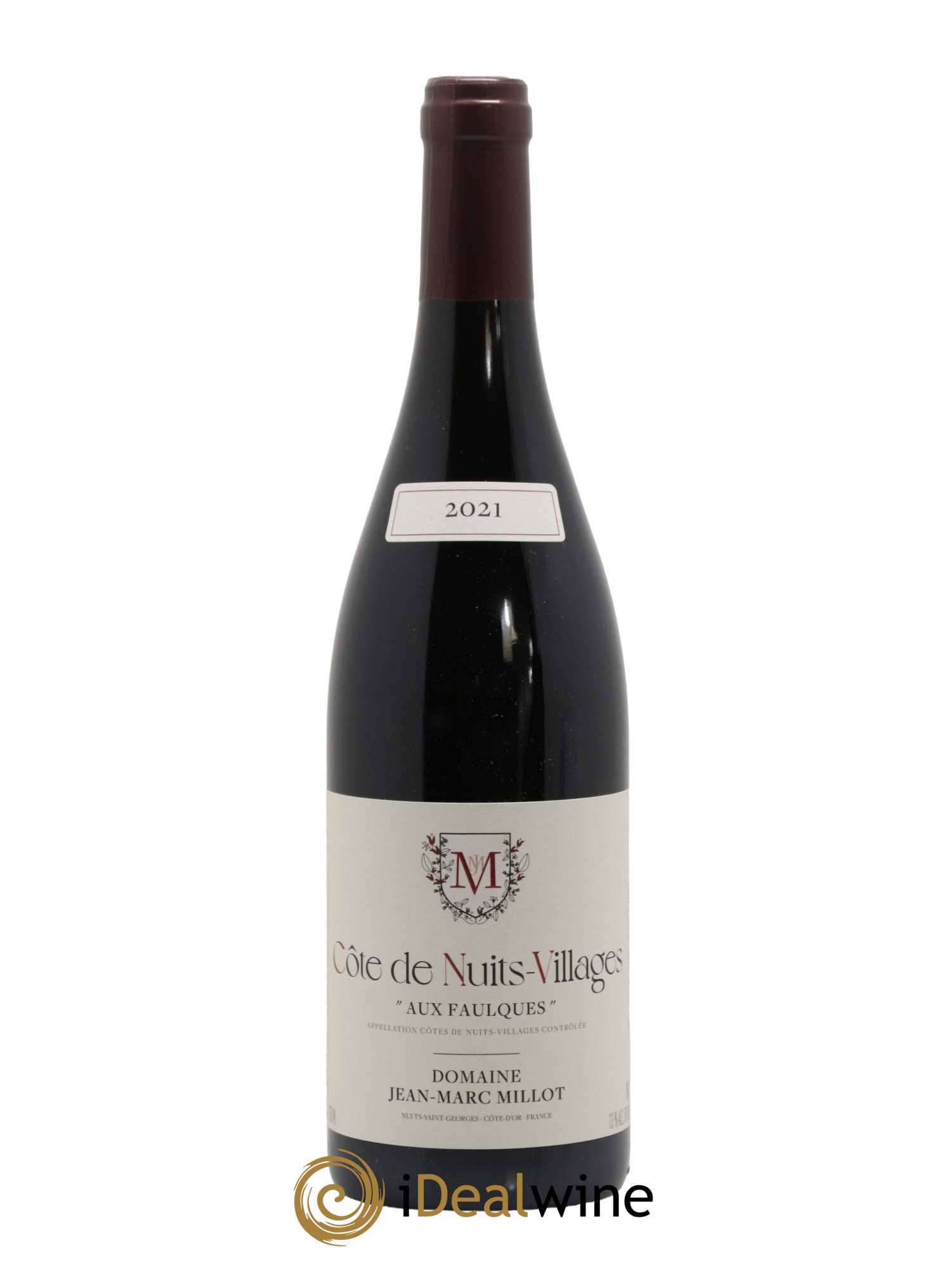 Côte de Nuits-Villages Aux Faulques Jean-Marc Millot 2021 - Lot de 1 bouteille - 0