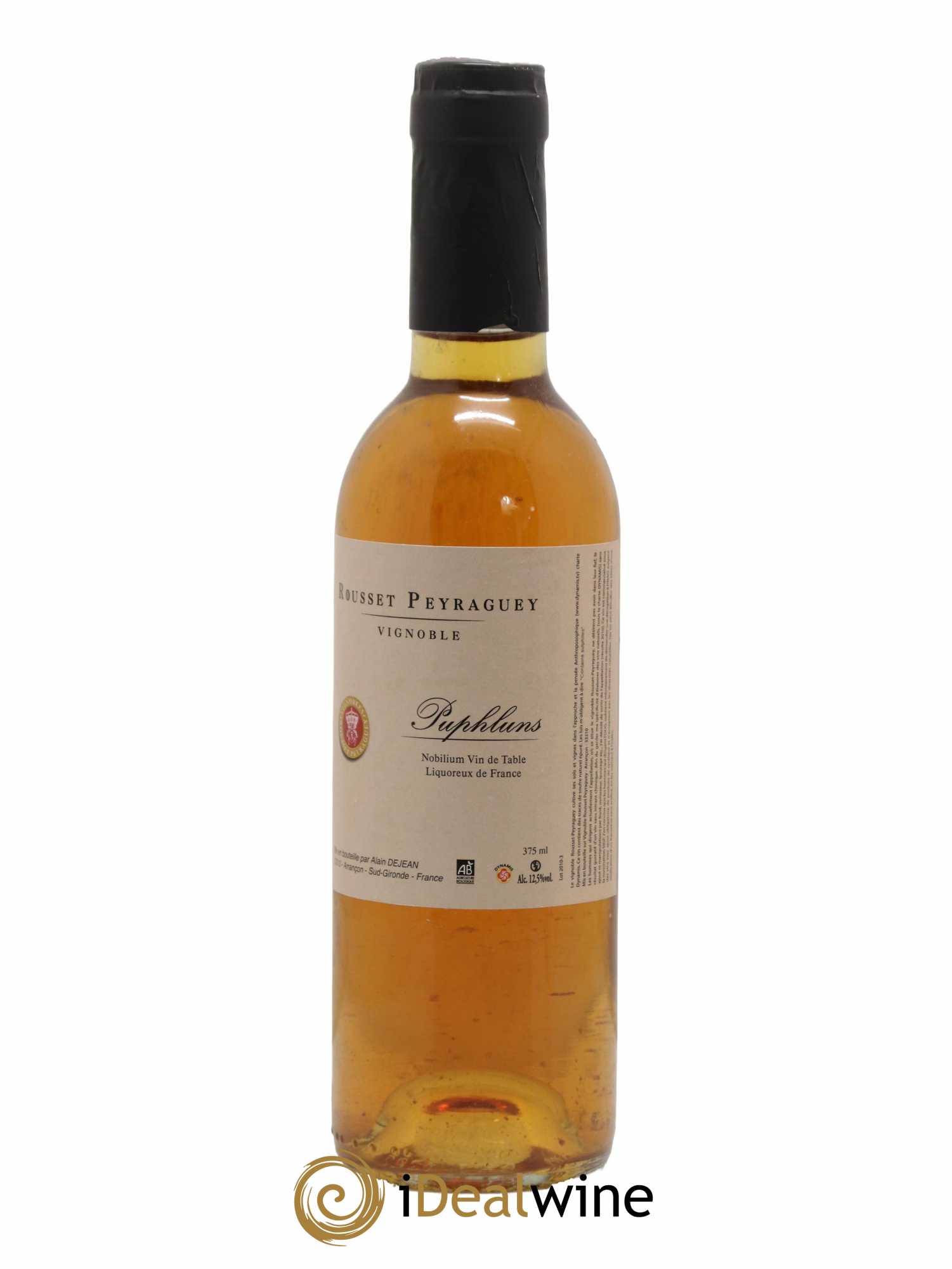 Vin de France Nobilium Puphluns Rousset Peyraguey 2010 - Lotto di 1 mezza bottiglia - 1