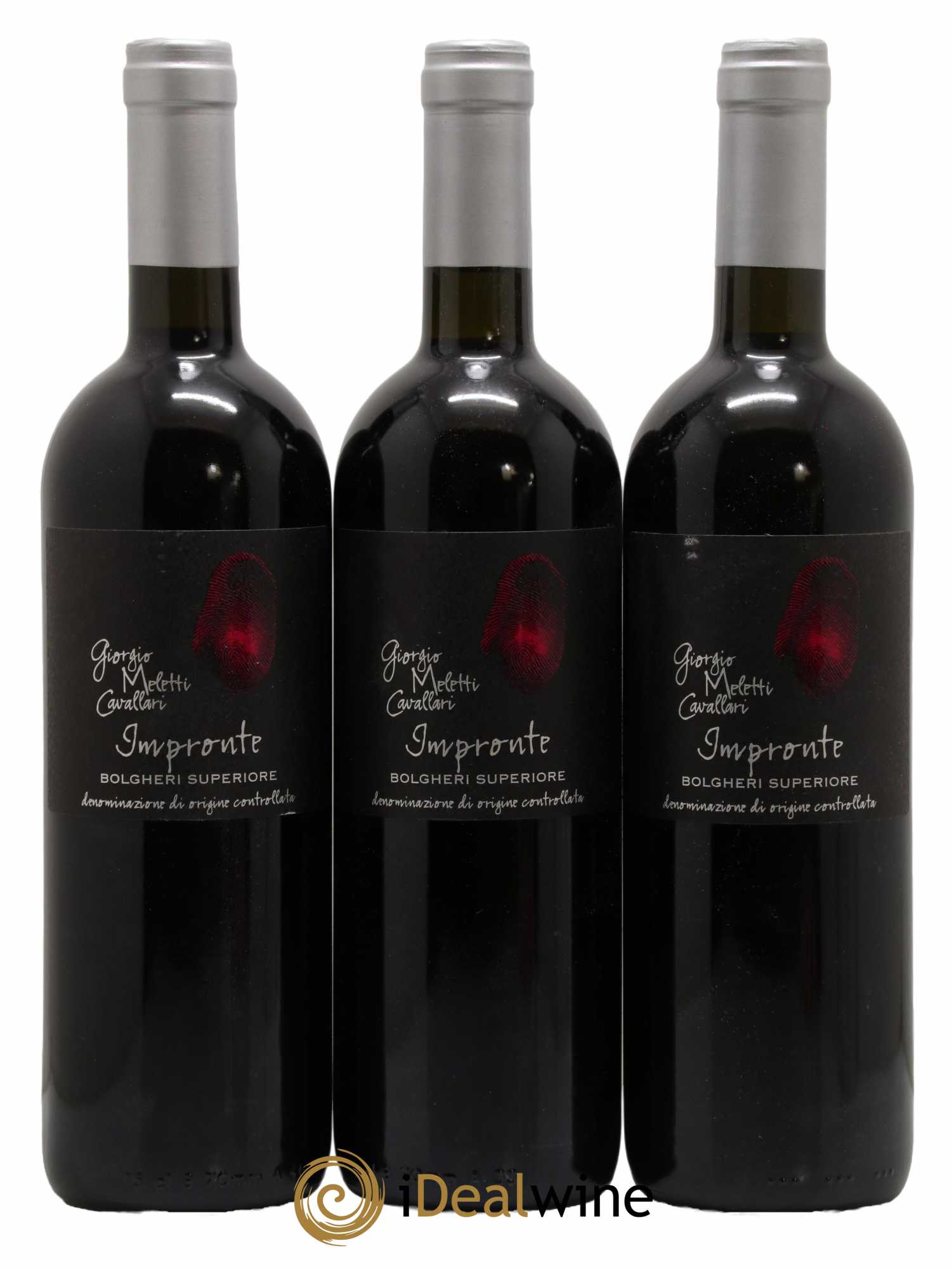 Bolgheri DOC Superior Impronte Giorgio Meletti Cavallari 2019 - Lot de 6 bouteilles - 3