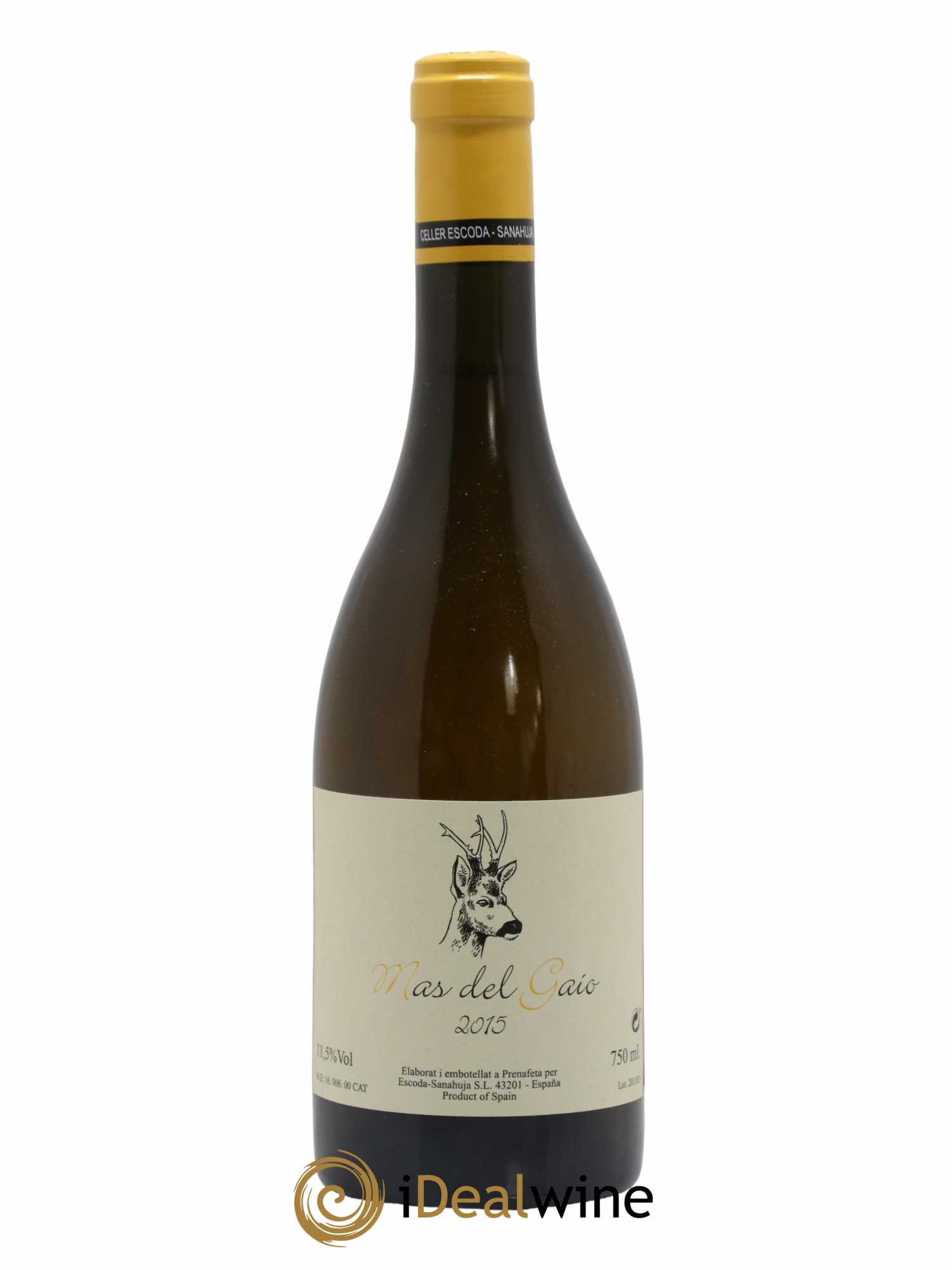 Espagne Mas Del Gaio Escoda Sanahuja 2015 - Lot de 1 bouteille - 0