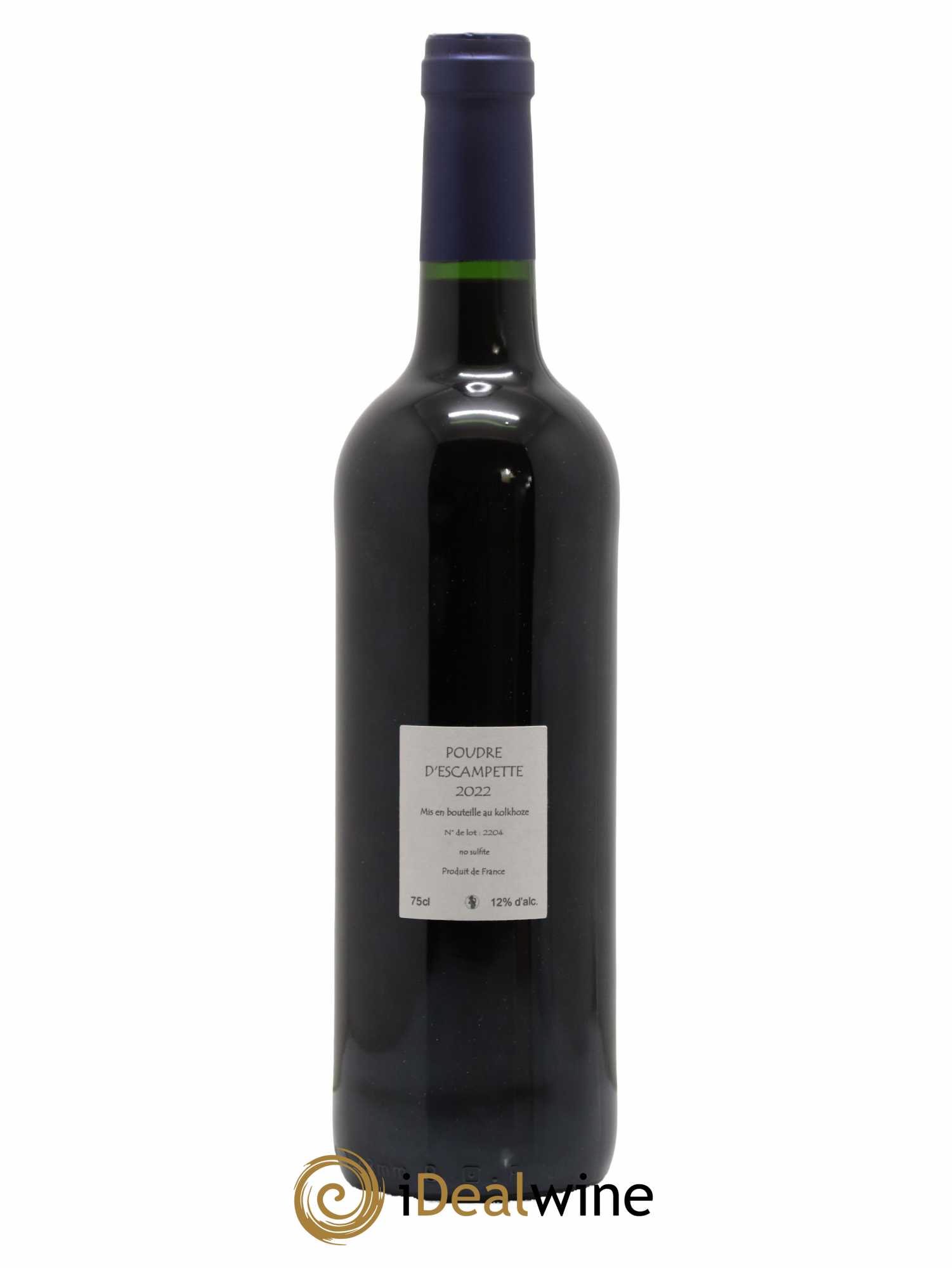 Vin de France Poudre d'Escampette Les Vins du Cabanon - Alain Castex 2022 - Posten von 1 Flasche - 1