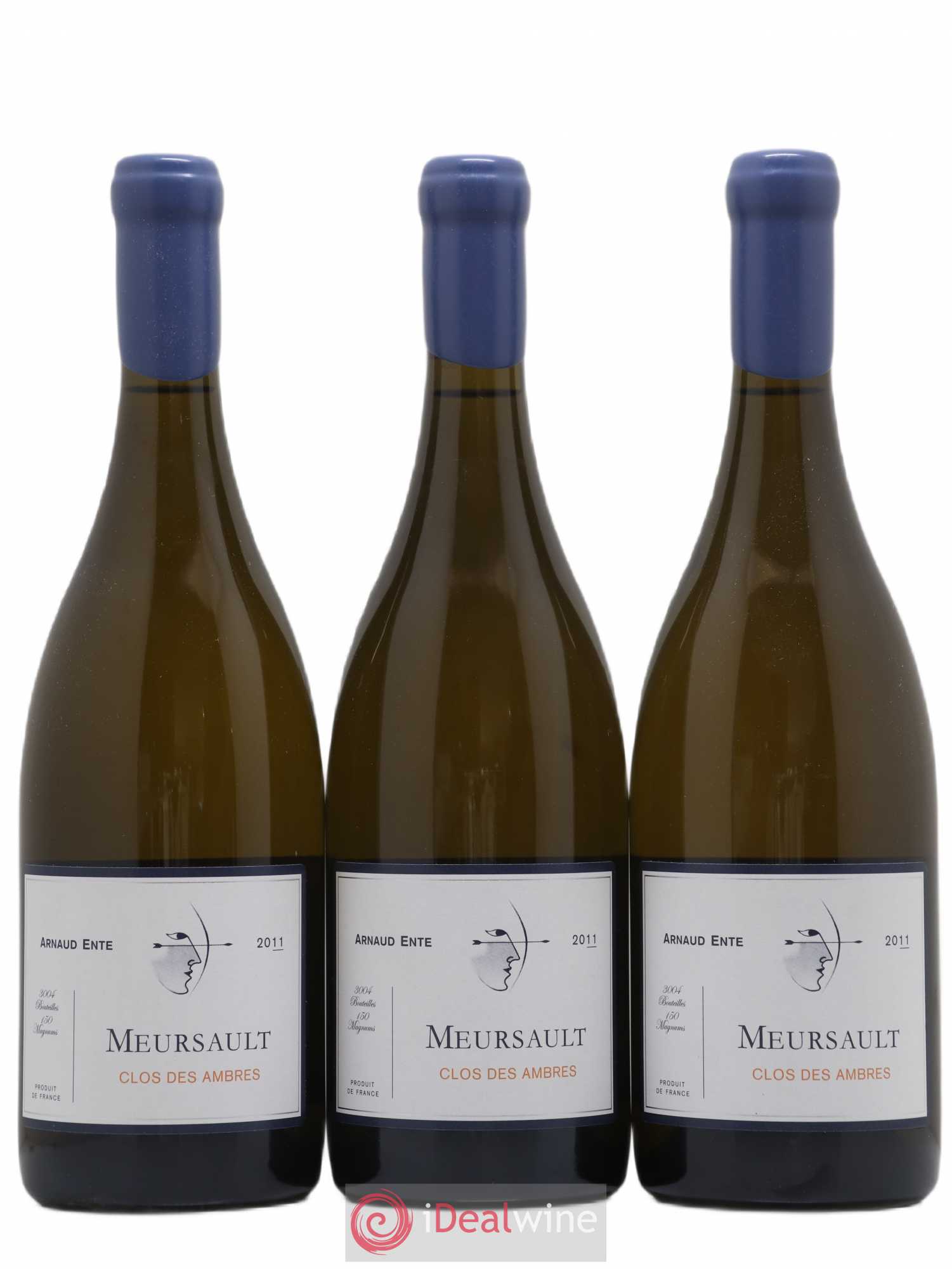 Meursault Clos des Ambres Arnaud Ente 2011 - Lot de 3 bouteilles - 0