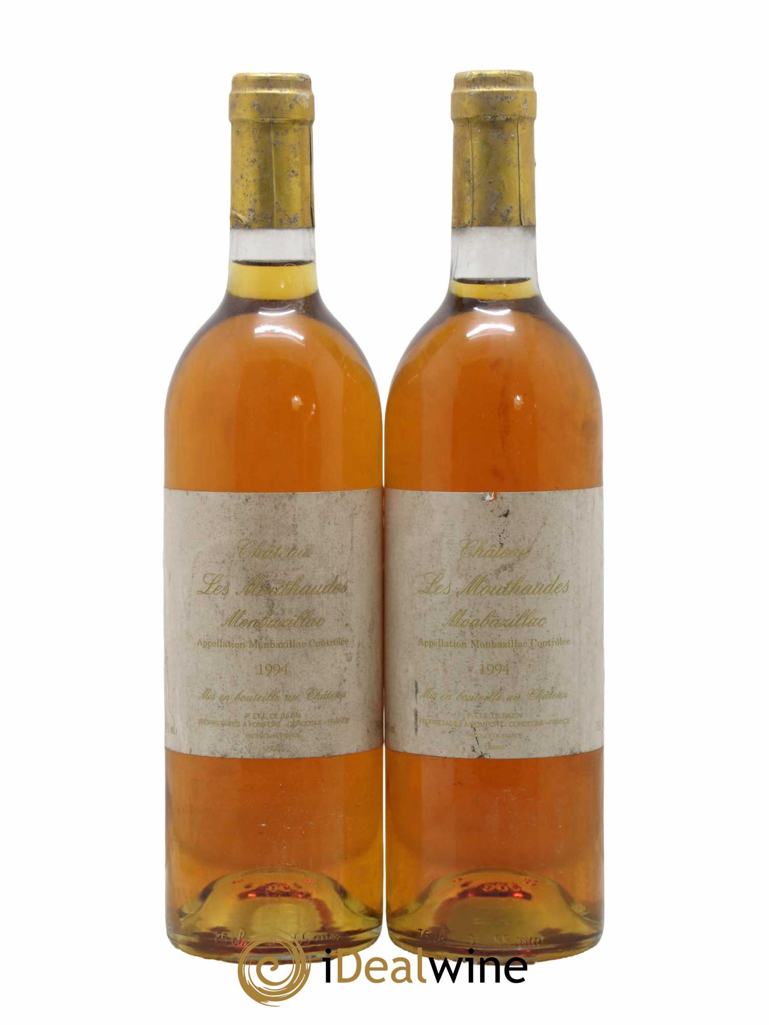 Vin de France Montbazillac Château Les Mouthaudes 1994 - Lotto di 2 bottiglie - 0