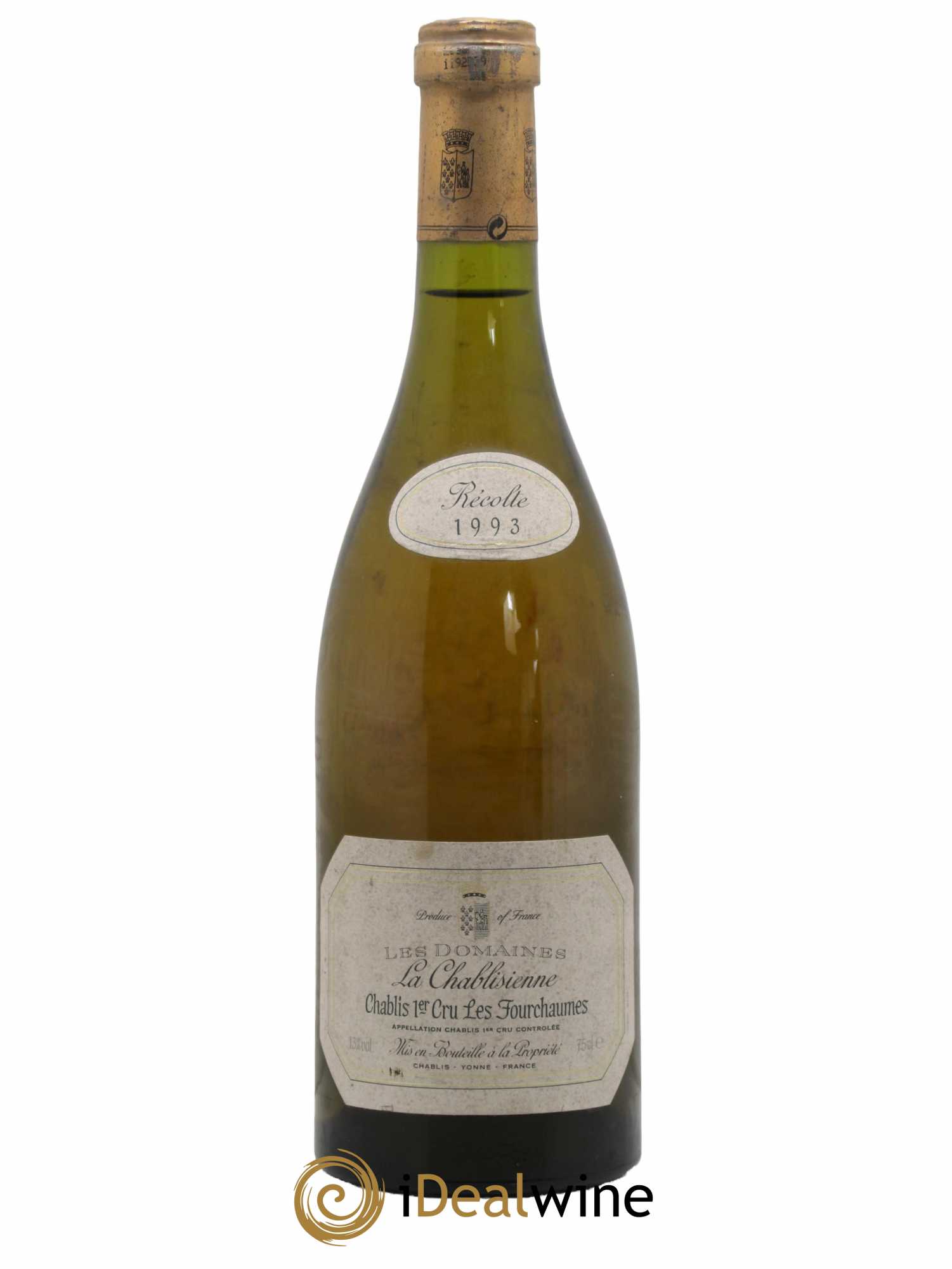 Chablis 1er Cru Fourchaume La Chablisienne 1993 - Lot de 1 bouteille - 0