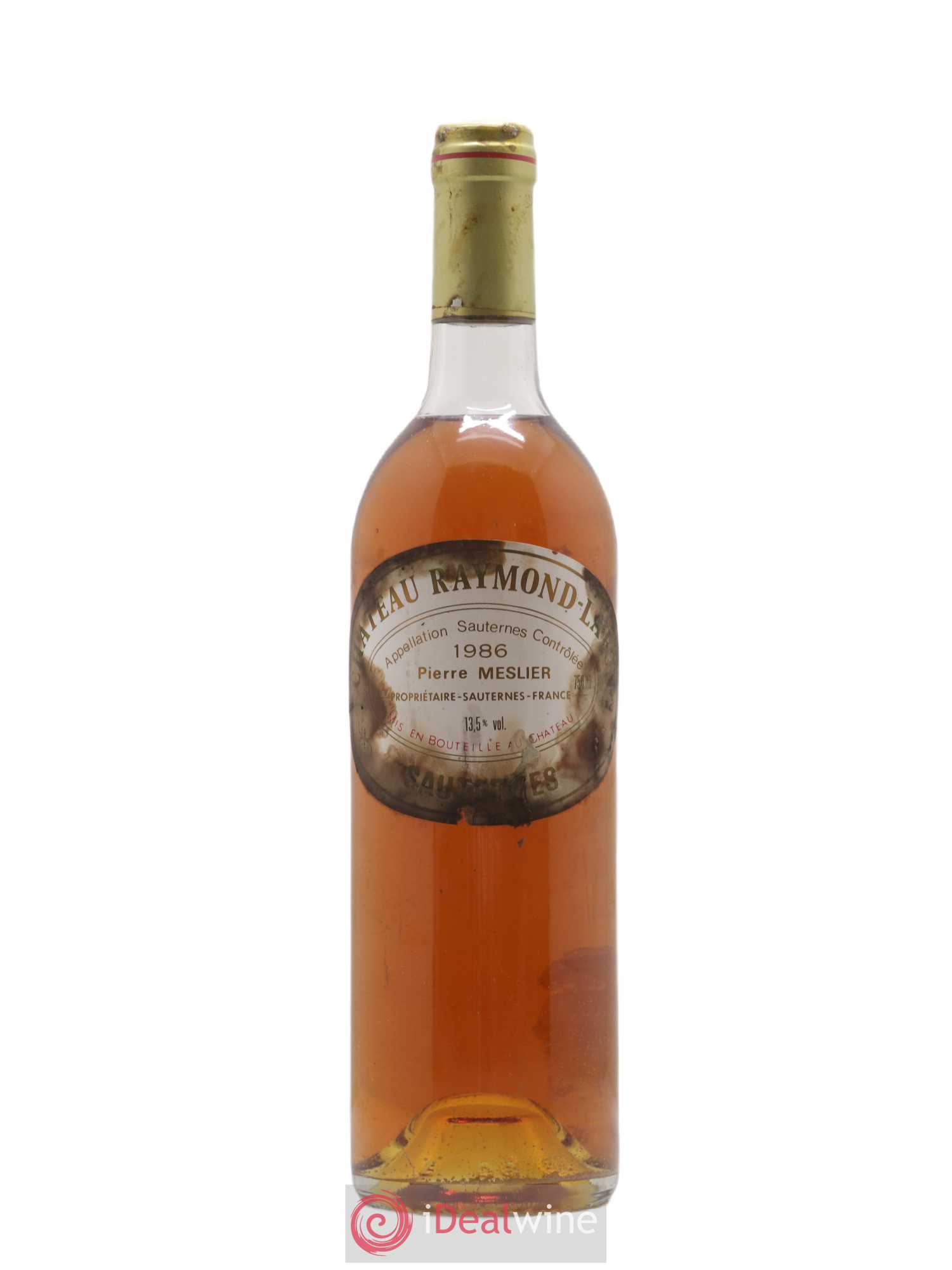 Château Raymond Lafon 1986 - Lotto di 1 bottiglia - 0