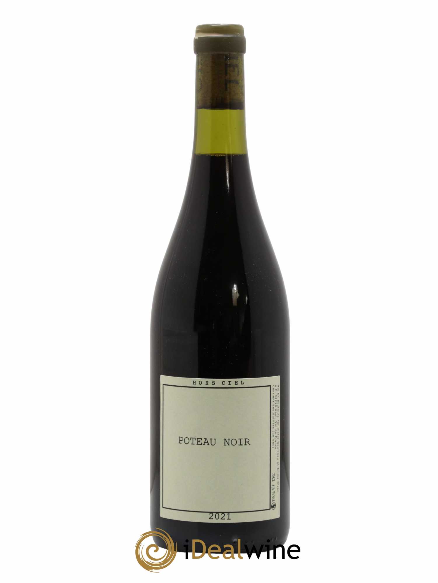 Vin de France Poteau Noir Hors Ciel Victor Gourreau et Emma Olson 2021 - Lot de 1 bouteille - 0