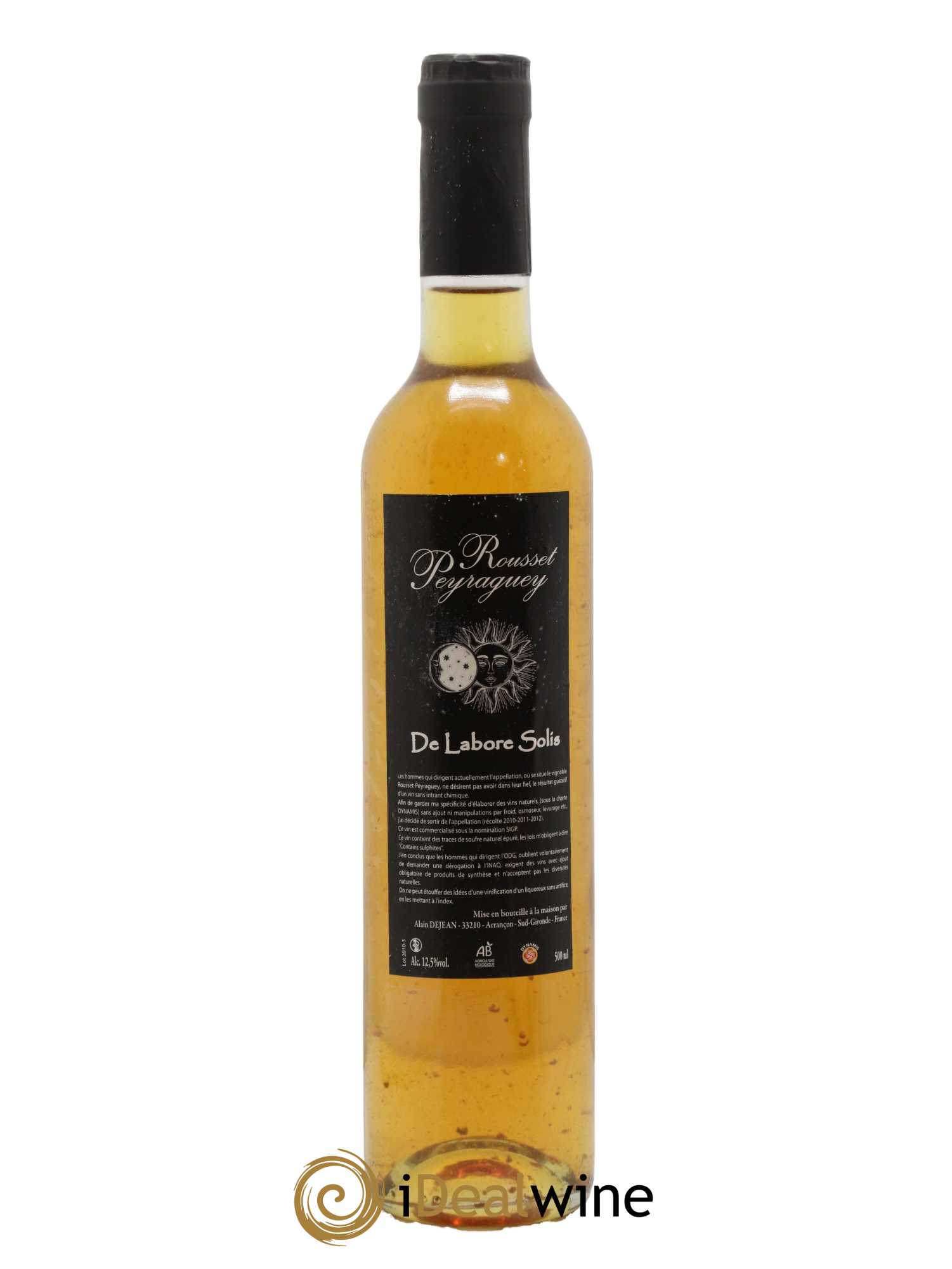Vin de France 50CL De Labore Solis Rousset Peyraguey - Posten von 1 Flasche - 0