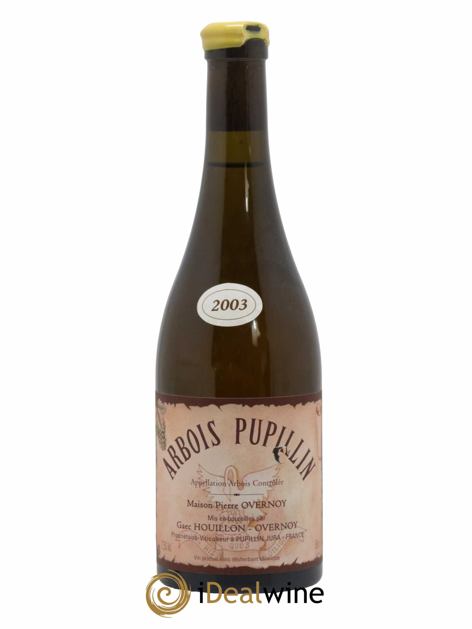 Arbois-Pupillin Vieux Savagnin Ouillé 50cl (VSO) Overnoy-Houillon (Domaine) 2003 - Lot de 1 bouteille - 0