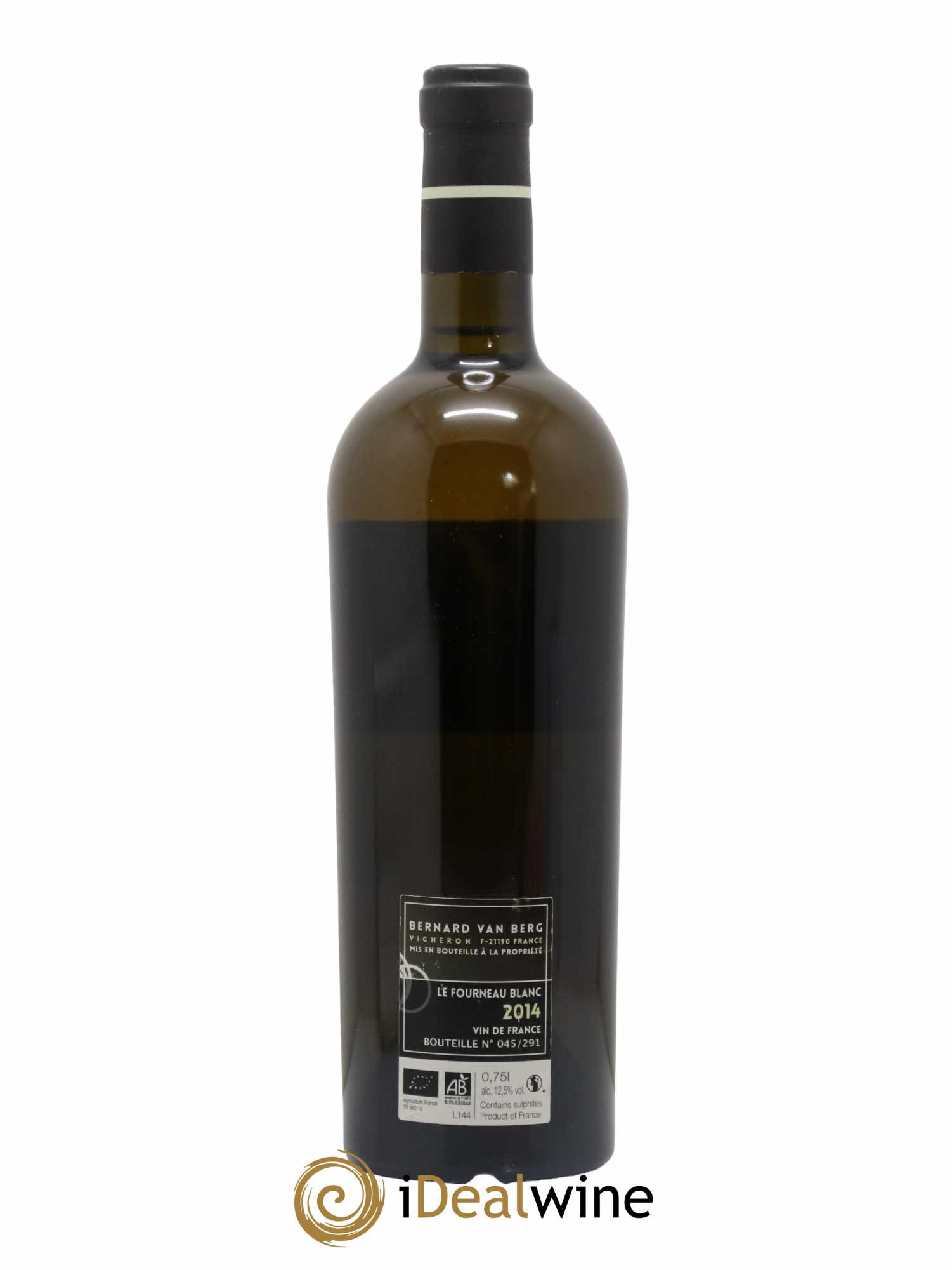 Vin de France Le vin Le Plus Simplement Le Fourneau Bernard Van Berg  2014 - Lot de 1 bouteille - 1
