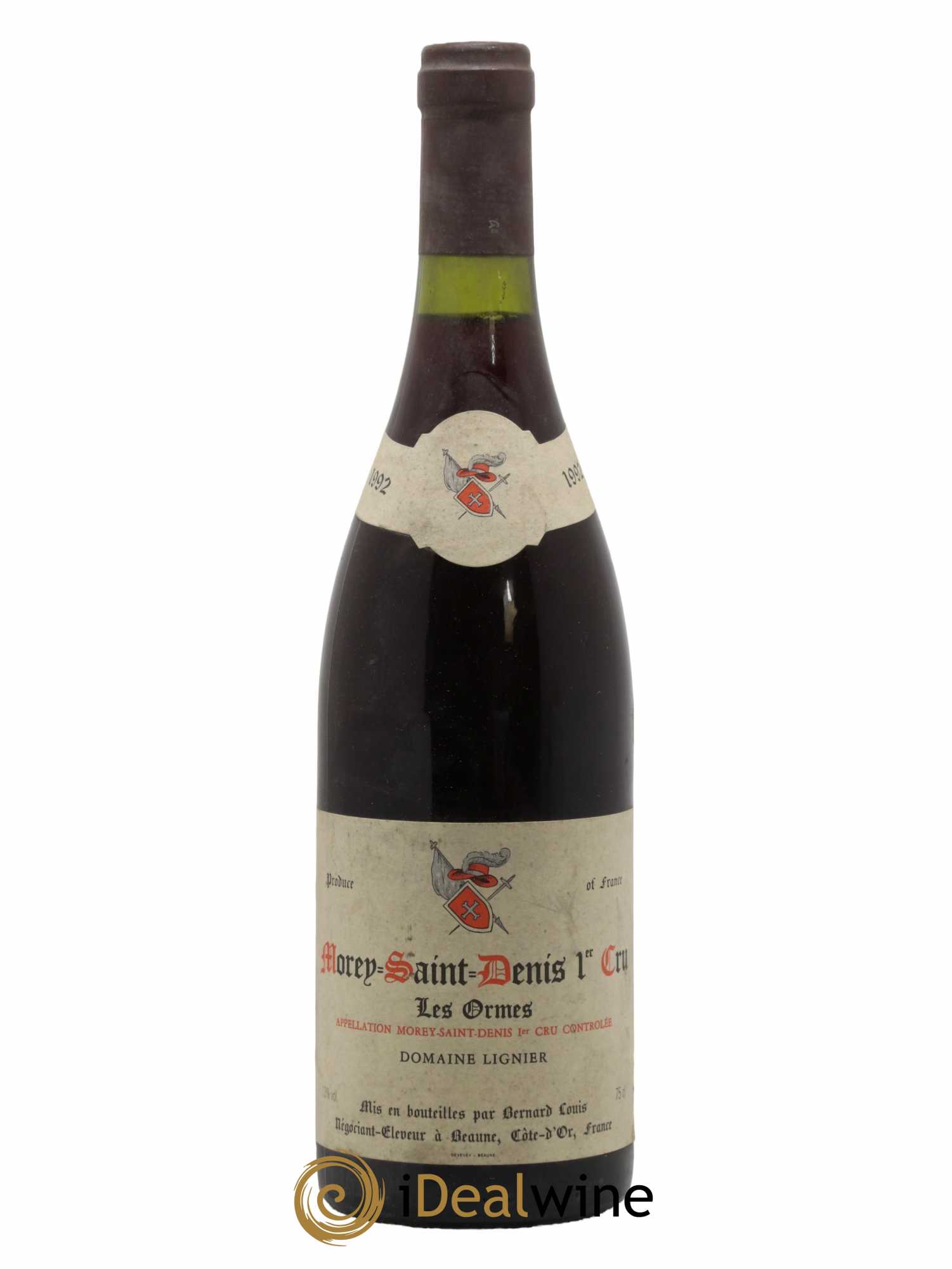 Morey Saint-Denis 1er Cru Clos des Ormes Georges Lignier (Domaine) 1992 - Lot of 1 bottle - 0