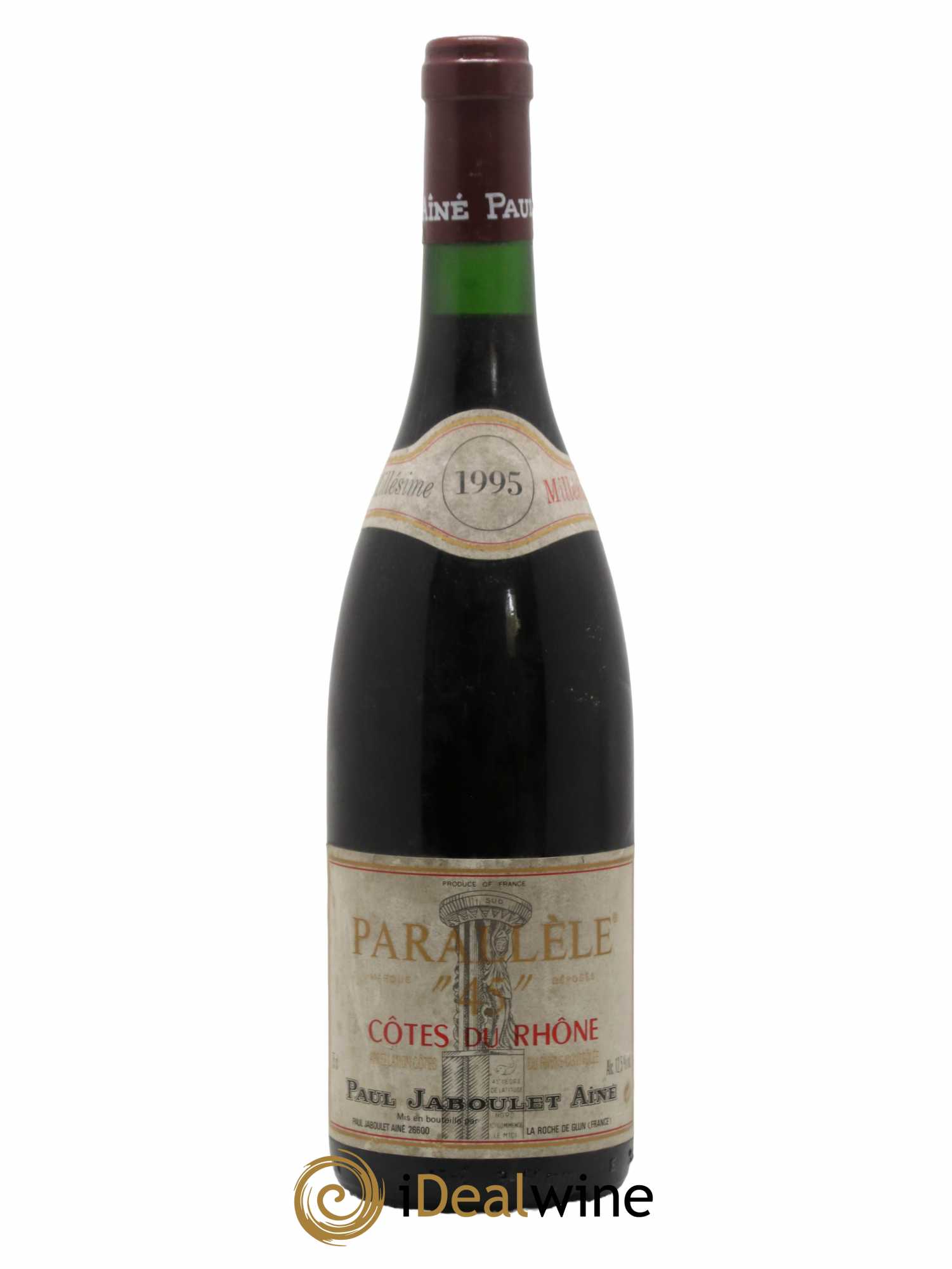 Côtes-du-Rhône Parallele 45 Jaboulet 1995 - Lot de 1 bouteille - 0
